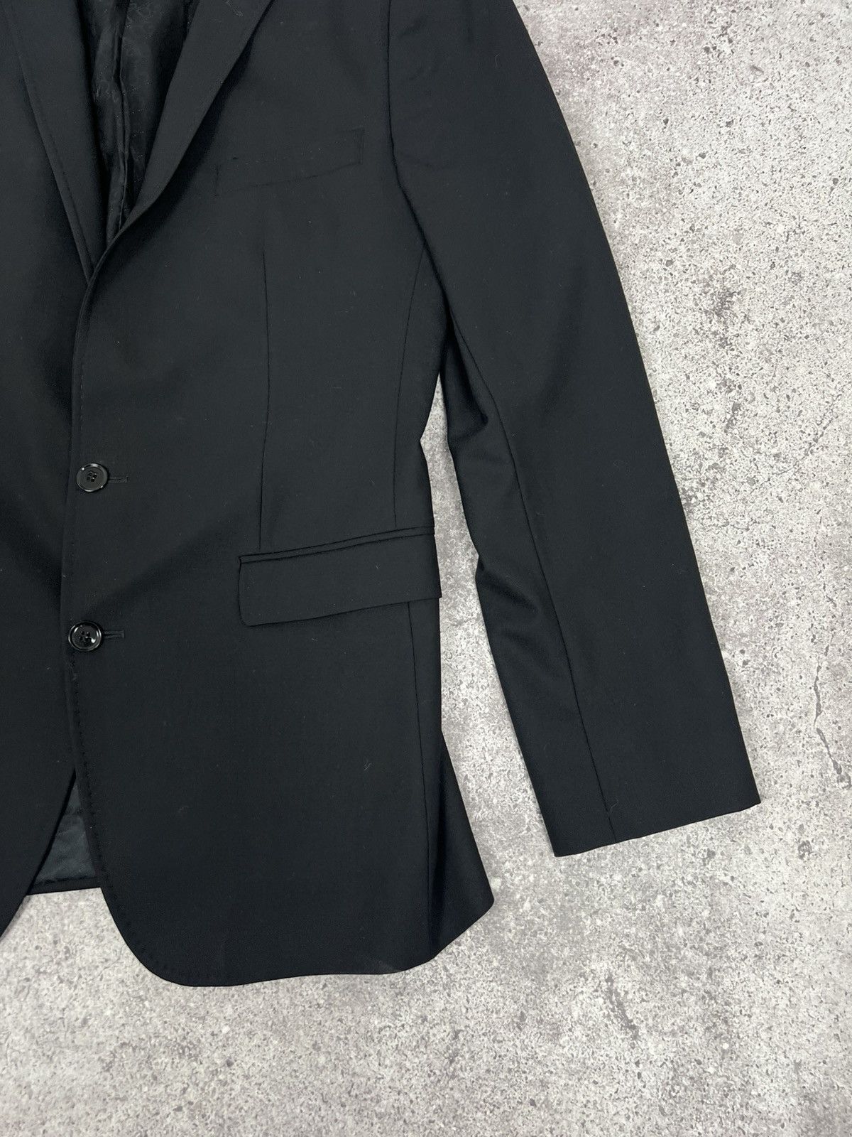 Dolce & Gabbana Dolce & Gabbana Martini Lana Virgin Wool Blazer Size 48R - 8 Thumbnail