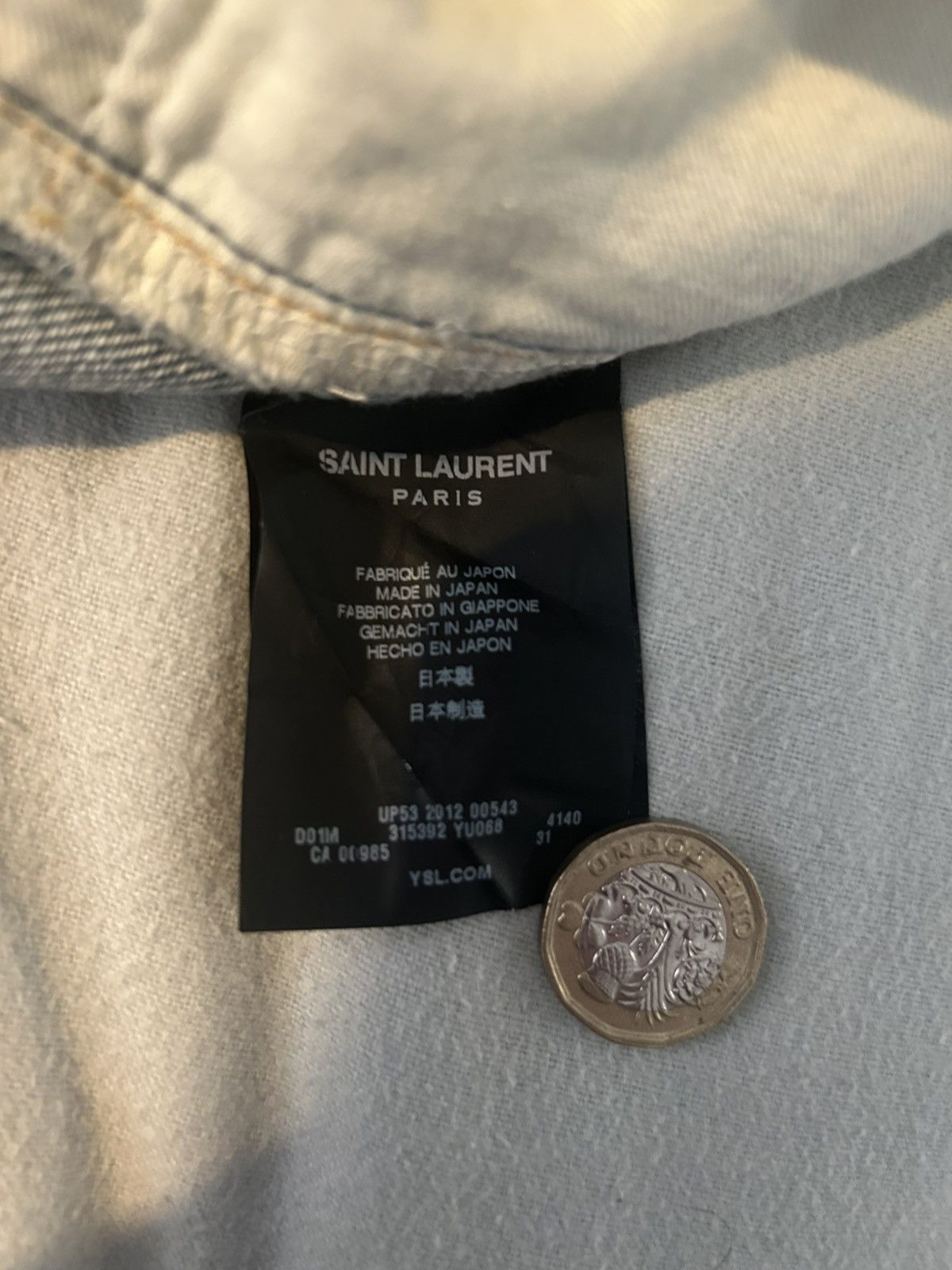 Saint Laurent Paris SS13 SAINT LAURENT BY HEDI SLIMANE JEANS Size US 31 - 6 Thumbnail