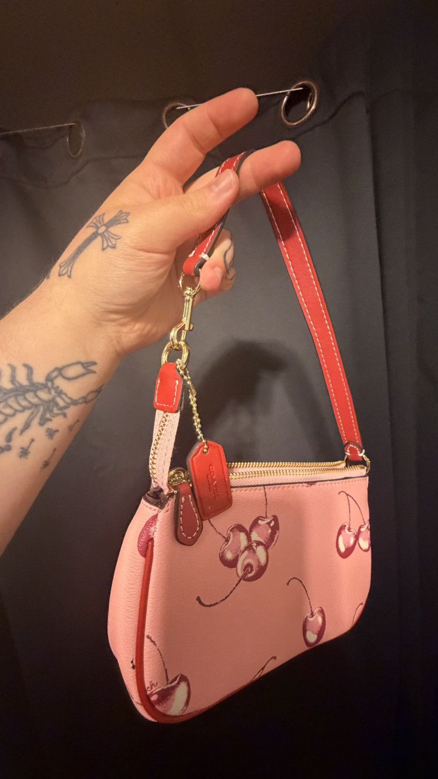 Coach Coach Pink Cherry Teri Bag Size ONE SIZE - 4 Thumbnail
