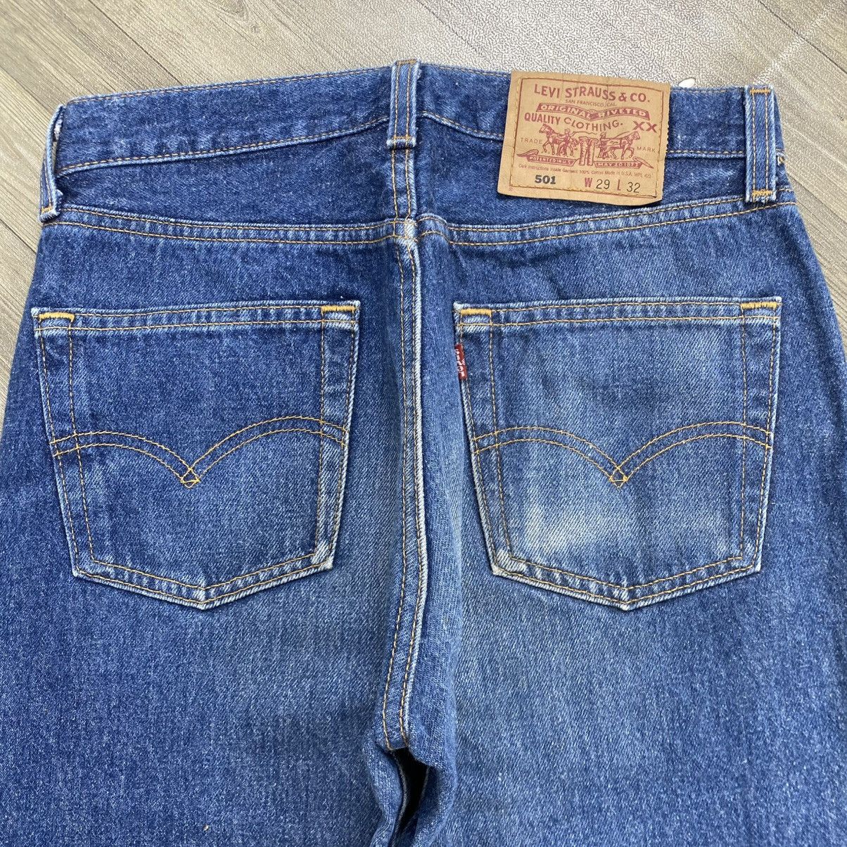 🇺🇸1990s Vintage Levis 501 29x32 Straight Leg Faded Jeans