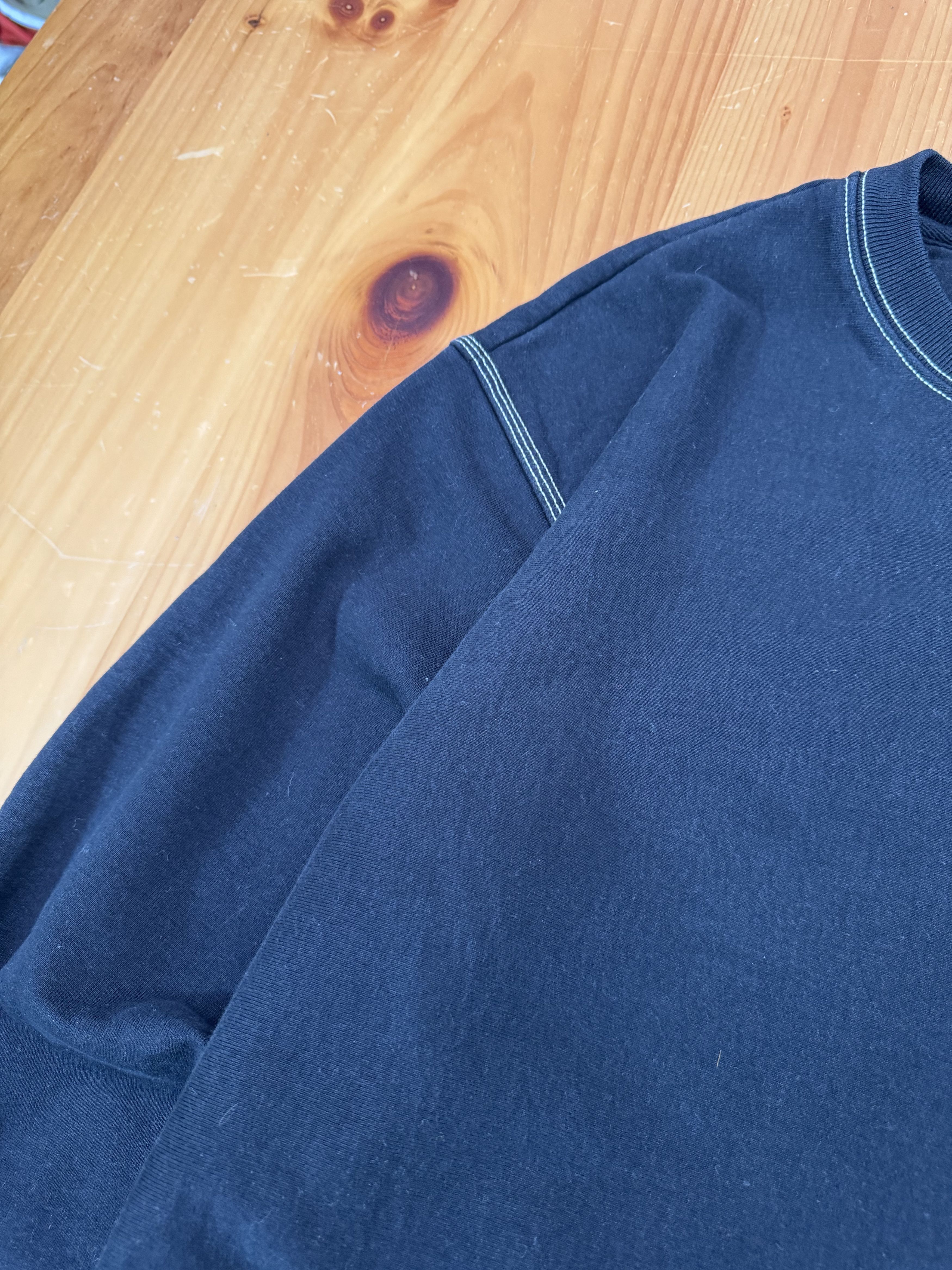Stussy Stussy Contrast Stitch Crewneck Size US L / EU 52-54 / 3 - 4 Thumbnail