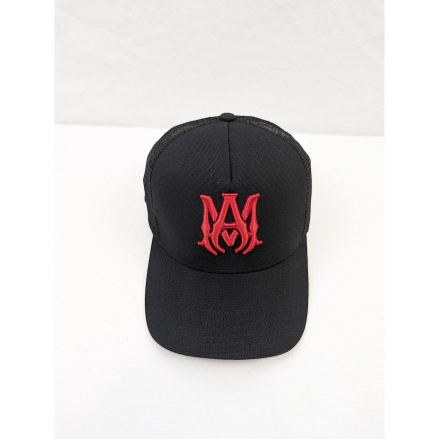 MA Logo Trucker Hat - Black/Red – Feature