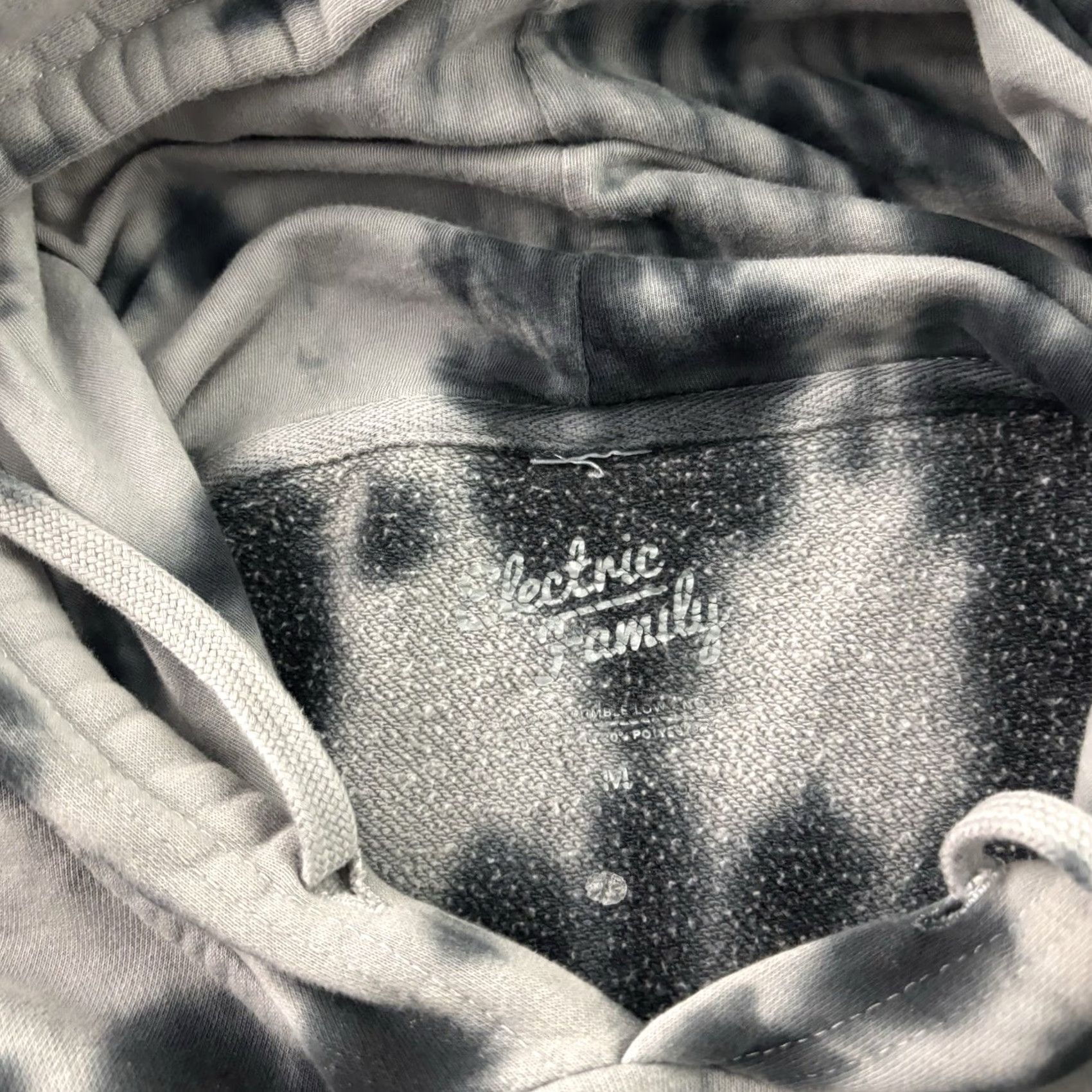 Vintage Illenium x Electric Family Tie-Dye Pullover Hoodie Mens M Gray Sweatshirt Size US M / EU 48-50 / 2 - 4 Thumbnail