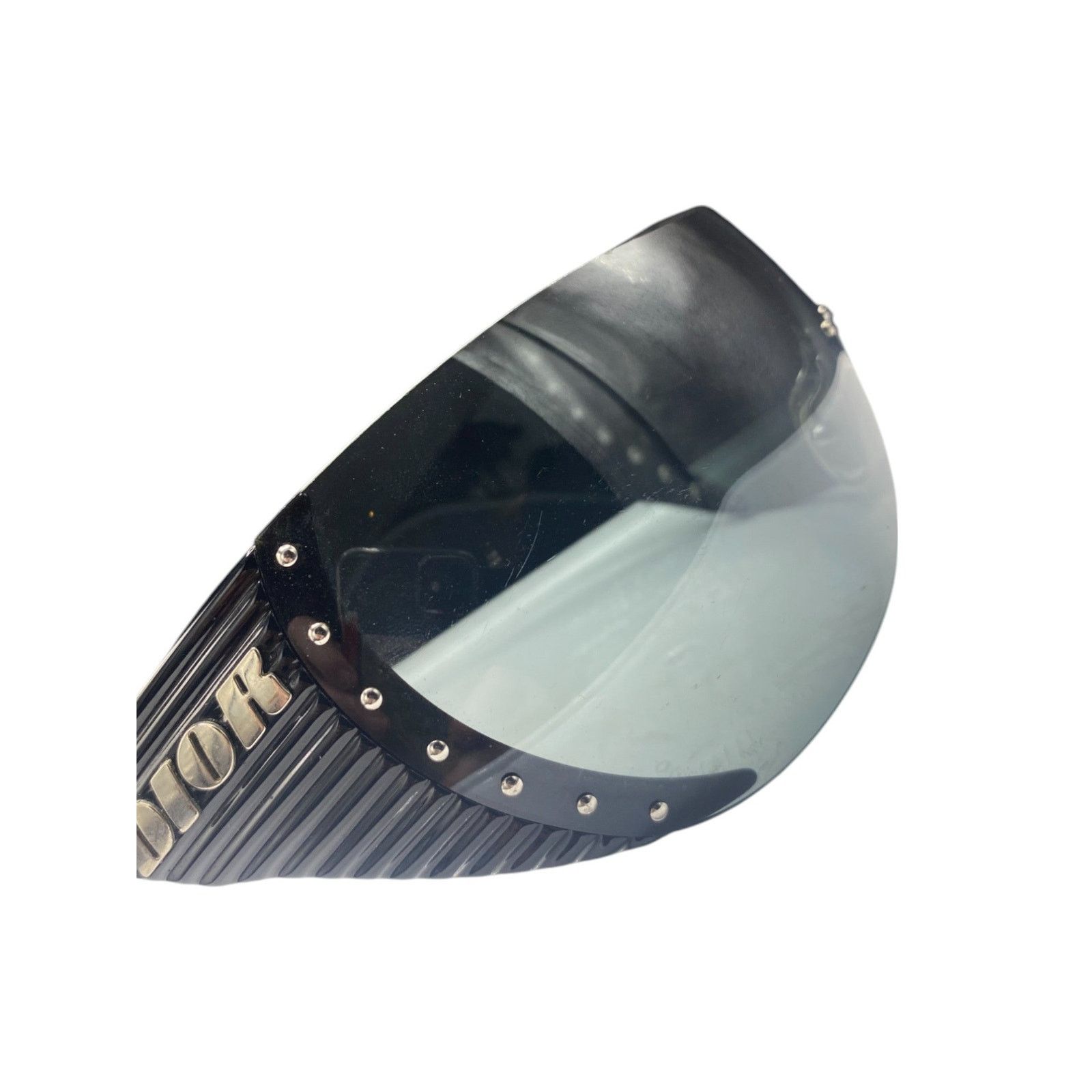 Dior Bike Black Oversized Rimless Sunglasses Size ONE SIZE - 8 Thumbnail