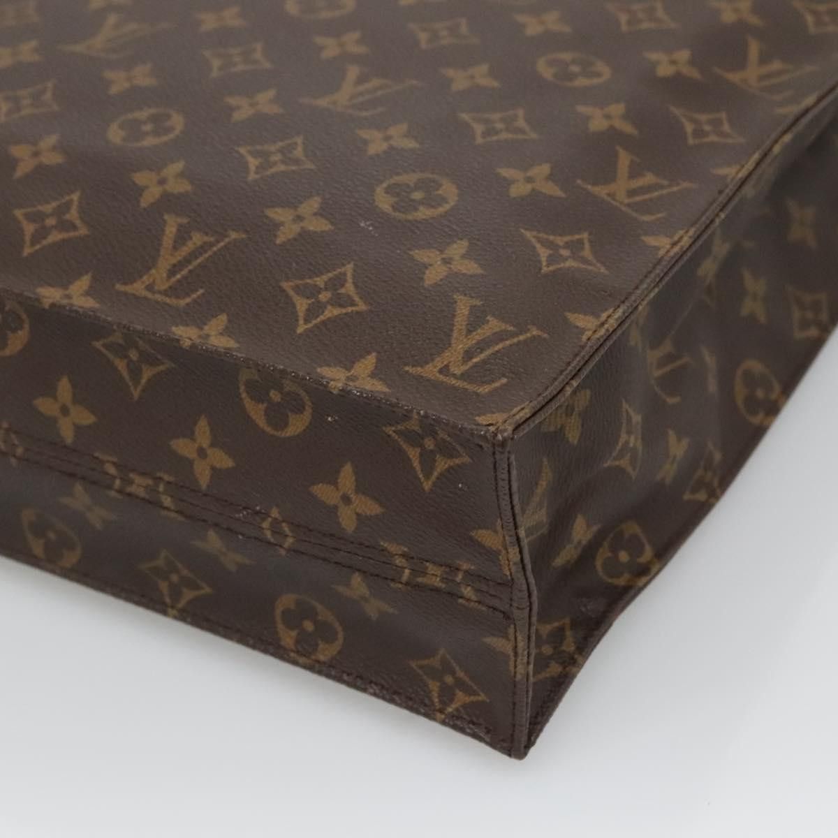 Louis Vuitton LOUIS VUITTON Monogram Sac Plat Hand Bag M51140 Size ONE SIZE - 15 Thumbnail