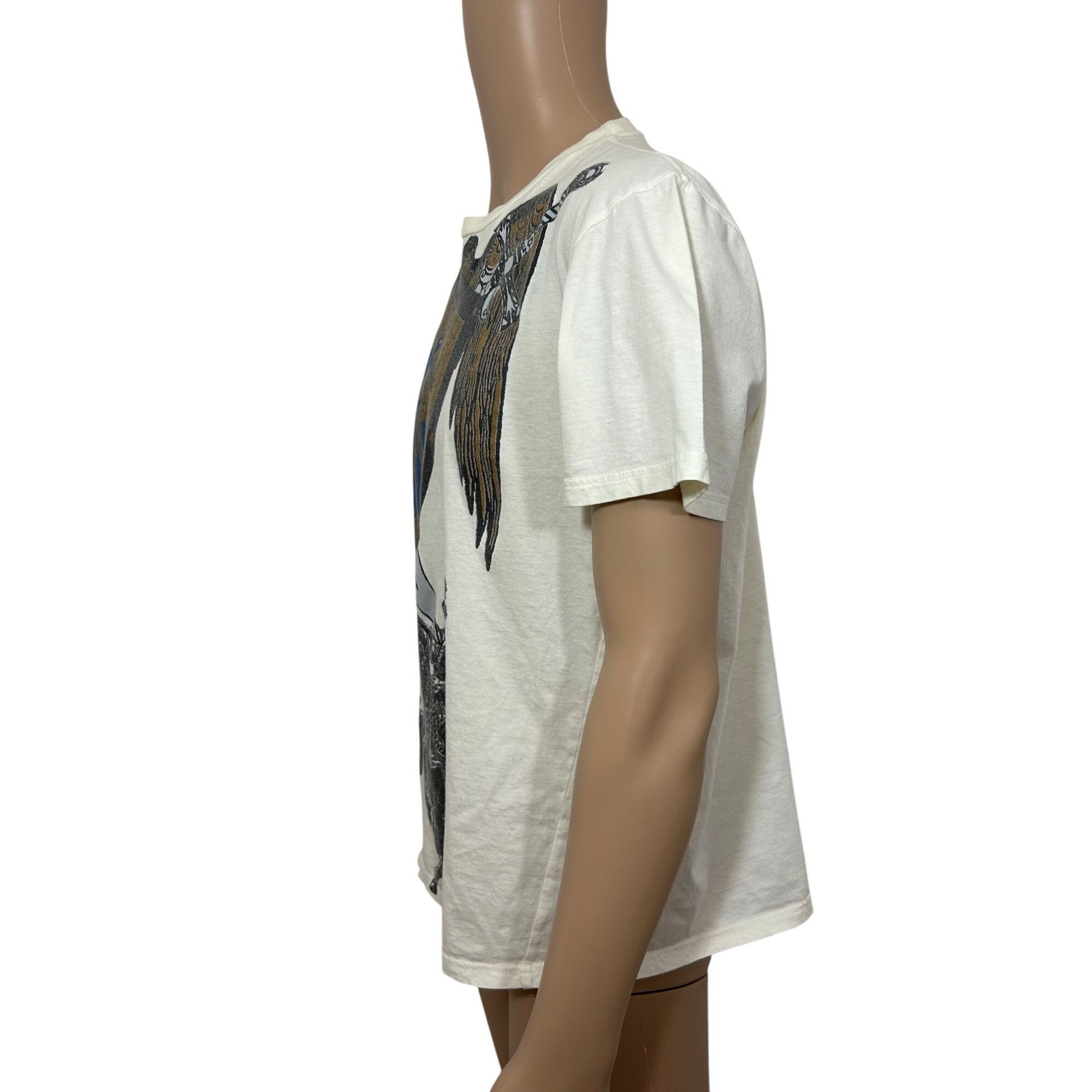 Other PJ Mark Men’s T-Shirt Vtg Graphic Beige Black Short Sleeve S Size US L / EU 52-54 / 3 - 2 Thumbnail