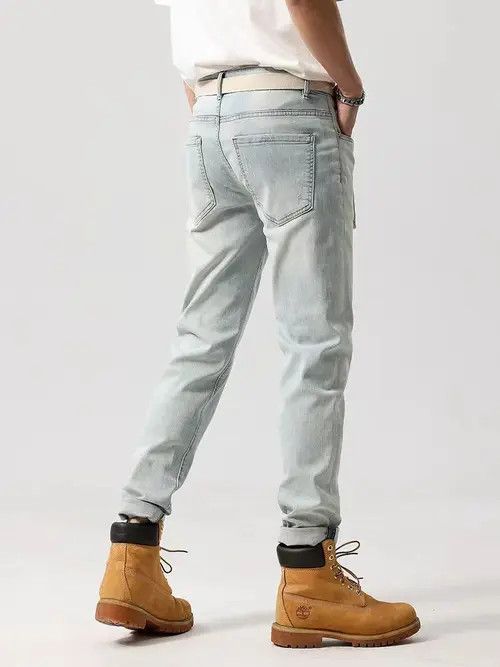 VIBE Vintage high street washed and faded casual jeans Size US 32 / EU 48 - 4 Thumbnail