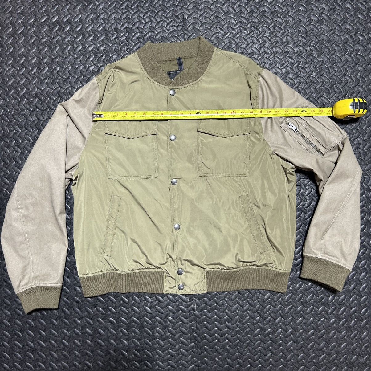 Express Express Military Bomber Style Jacket Olive Green Mens 2XL Size US XXL / EU 58 / 5 - 10 Thumbnail