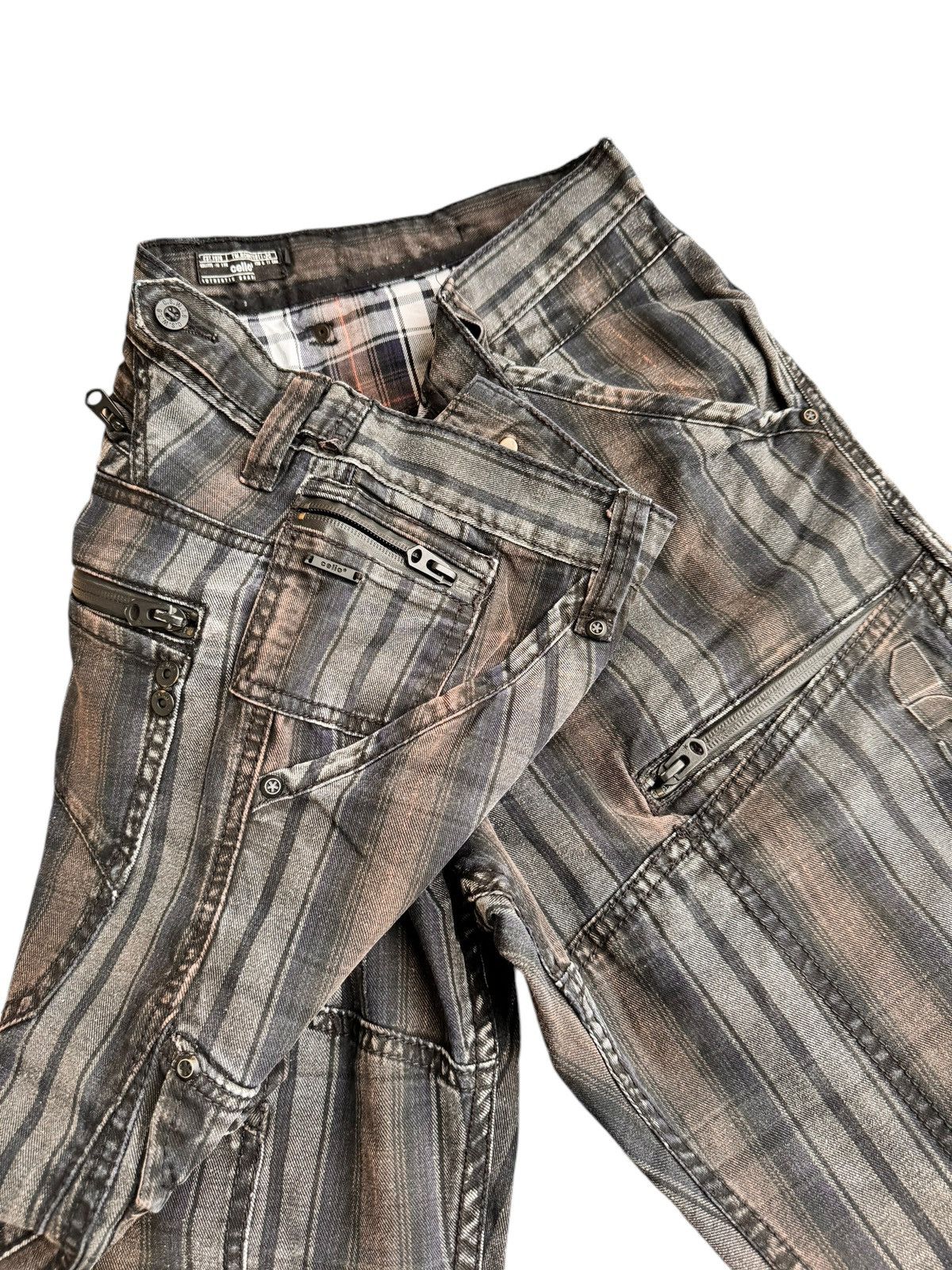 Japanese Brand ⚡️⚡️Japanese Brand Celio All Over Stripe Pants Size US 32 / EU 48 - 14 Thumbnail