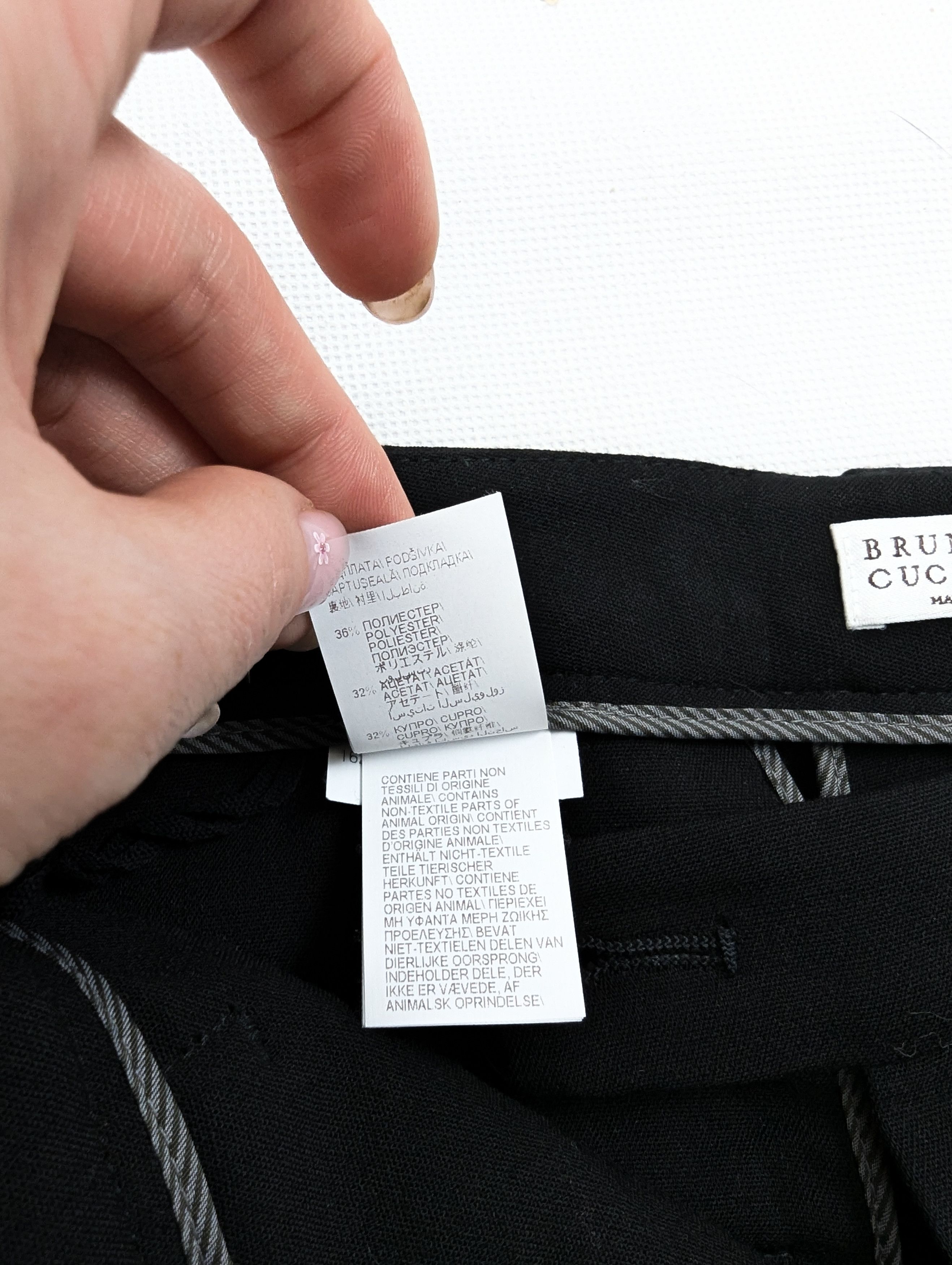 Brunello Cucinelli Brunello Cucinelli black pants trousers Size 26" / US 2 / IT 38 - 7 Thumbnail