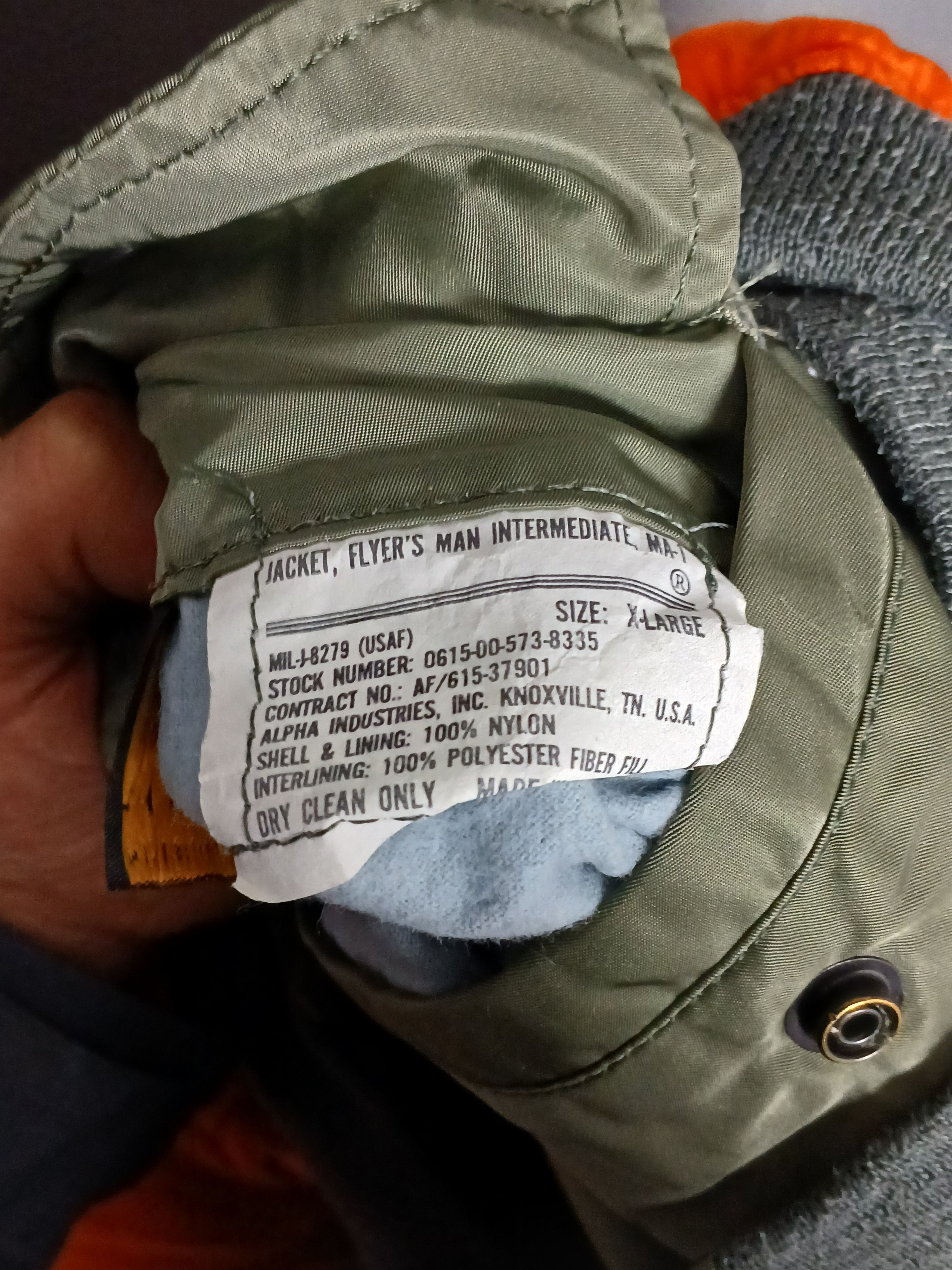 Alpha Industries Alpha Industries Doudle Sided Jacket Size US XL / EU 56 / 4 - 15 Thumbnail