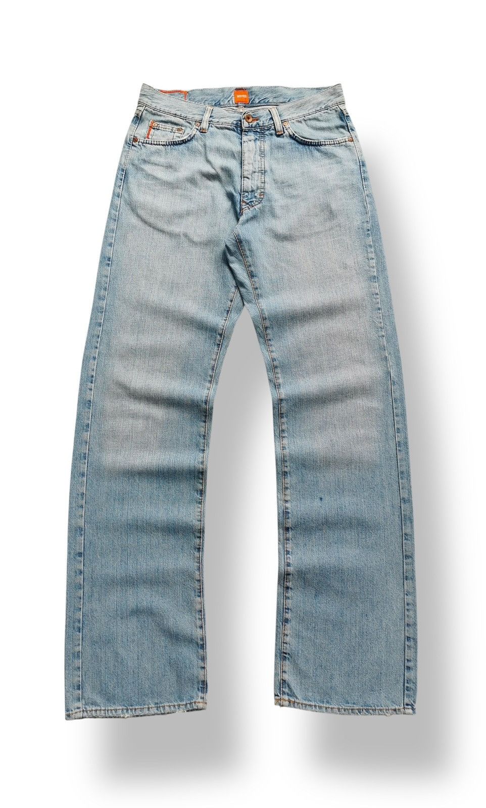 Hugo Boss Hugo Boss Straight Fit Blue Denim Jeans – Size 32 Size US 32 / EU 48 - 1 Thumbnail