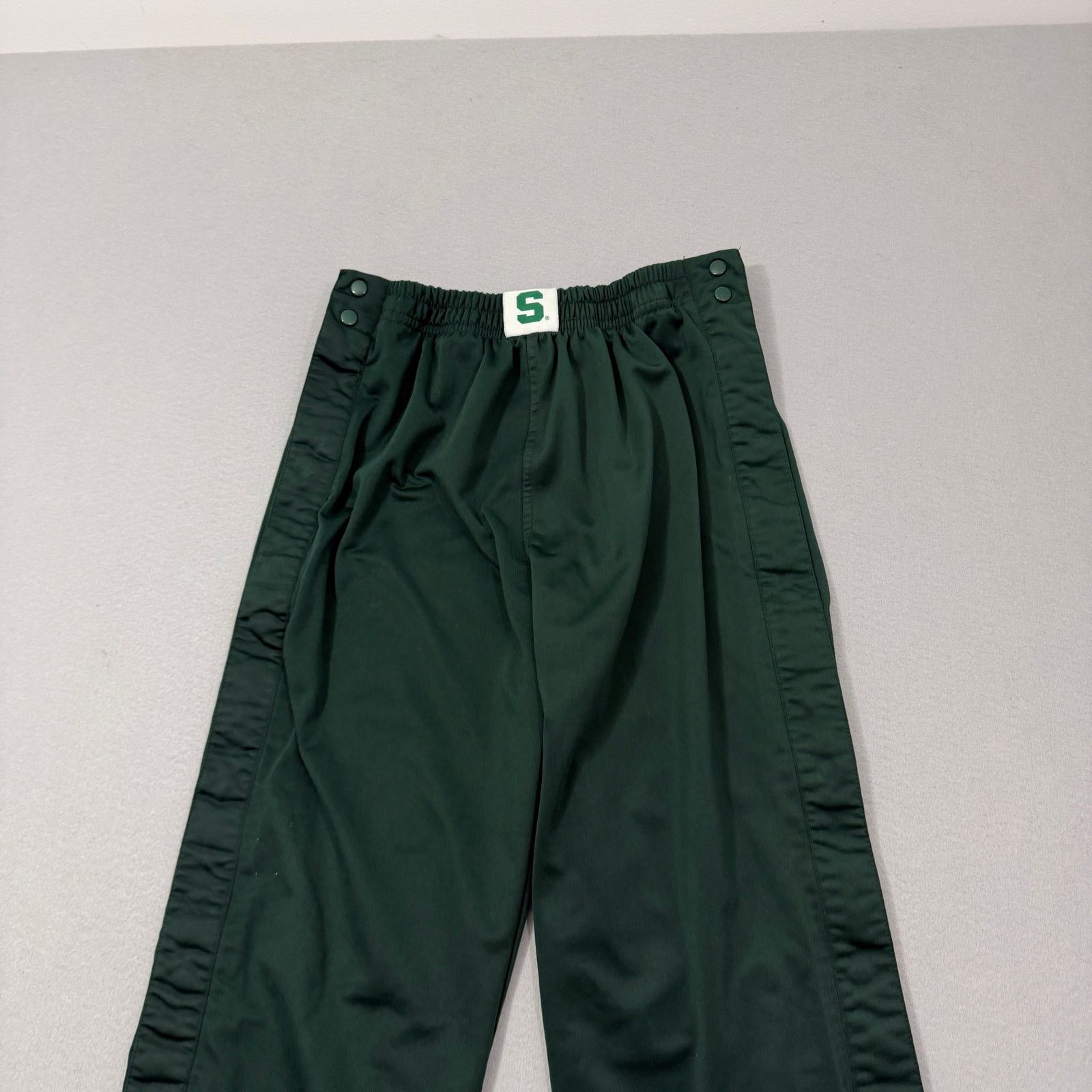 Vintage Vintage Michigan State Spartans Tear Away Warm Up Pants Size US 30 / EU 46 - 2 Thumbnail