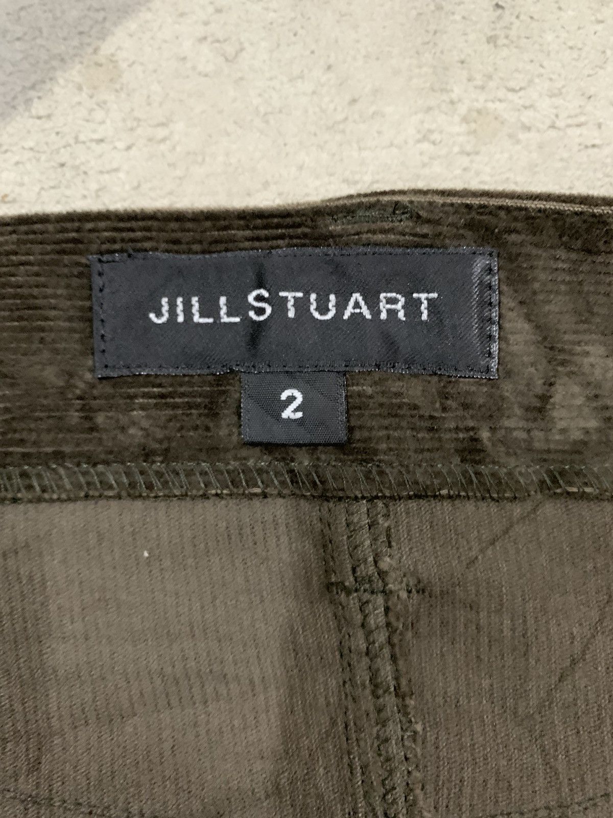 Jil Stuart Vintage Jill Stuart Button Fly Velvet Corduroy Mini Skirt Size 27" / US 4 / IT 40 - 13 Thumbnail