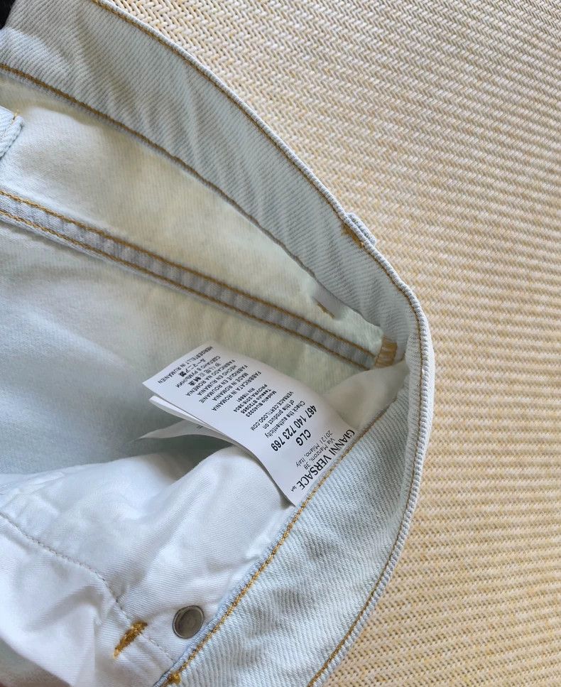 Versace Versace Hollow metal armor sheet jeans Size US 32 / EU 48 - 7 Thumbnail
