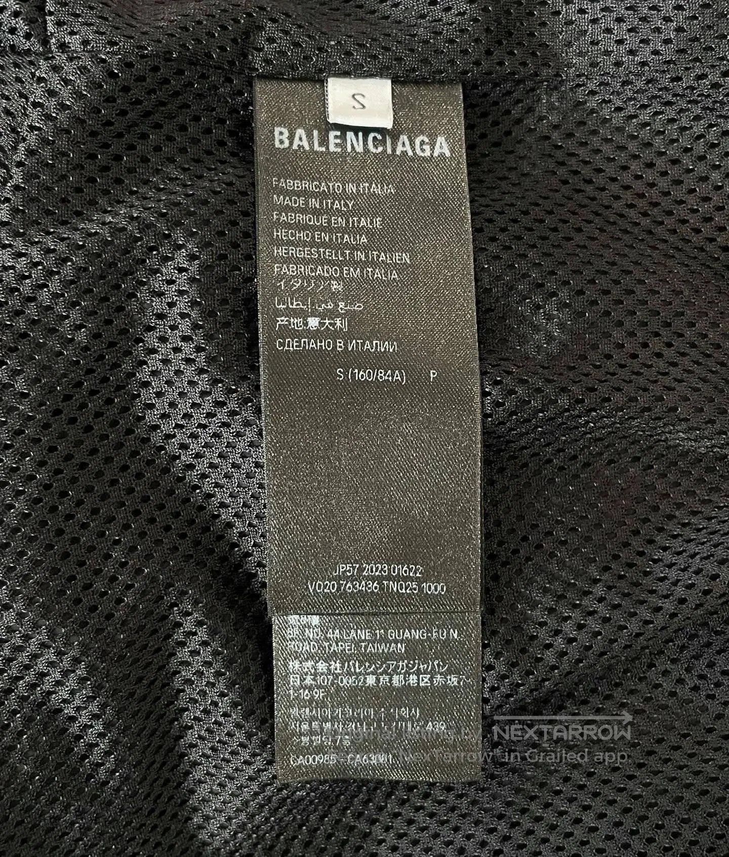 Balenciaga balenciaga black lightweight jacket size s. Size US S / EU 44-46 / 1 - 6 Thumbnail