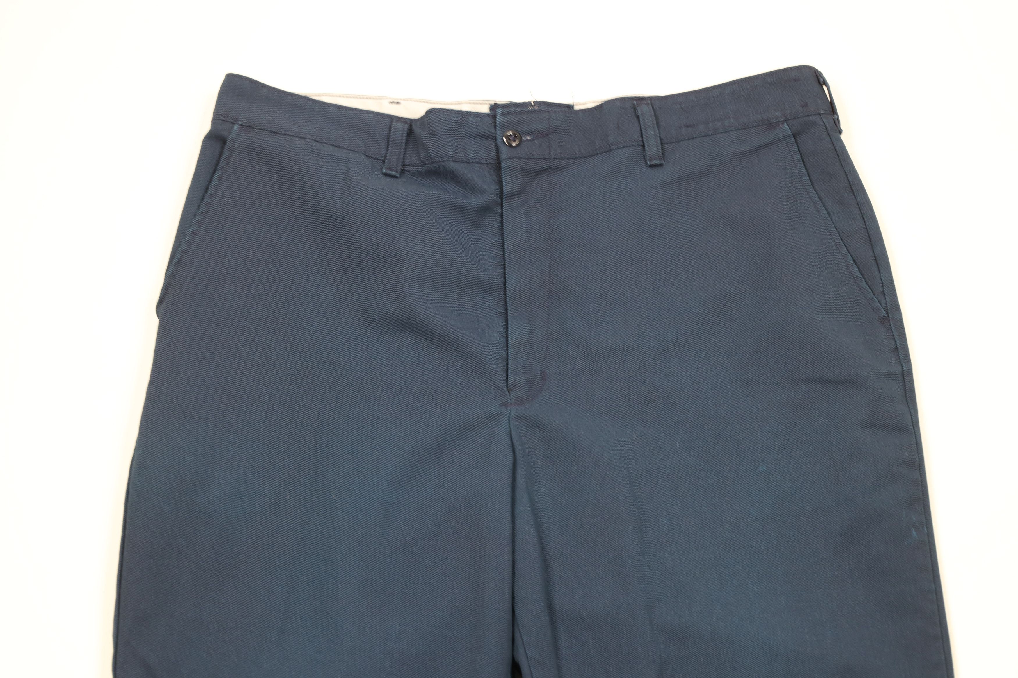 Vintage Vintage 70s Streetwear Workwear Mechanic Wide Leg Pants USA Size US 38 / EU 54 - 2 Thumbnail