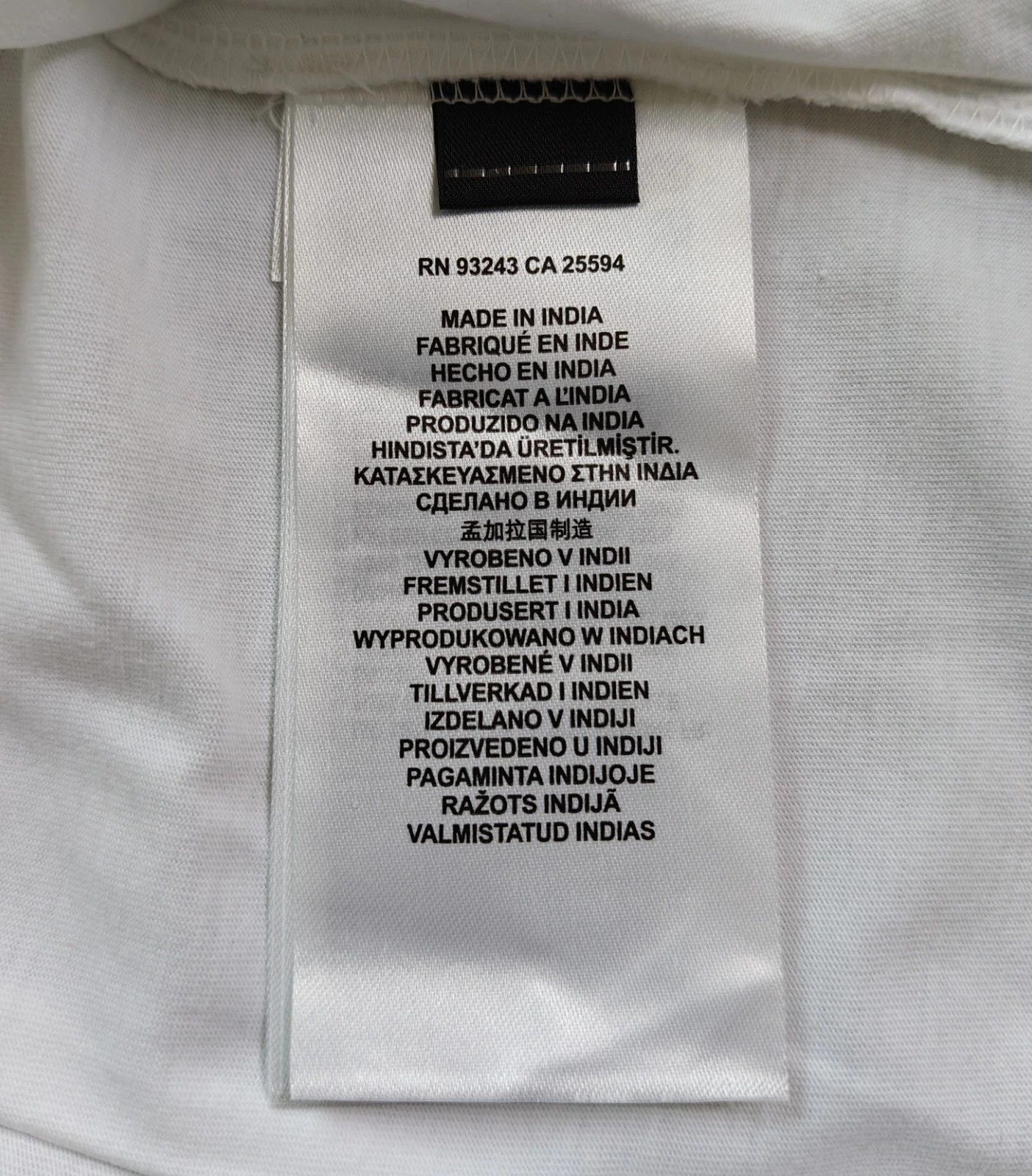 Diesel DIESEL White T-Shirt With Logo Patch T 4140 Size US L / EU 52-54 / 3 - 6 Thumbnail