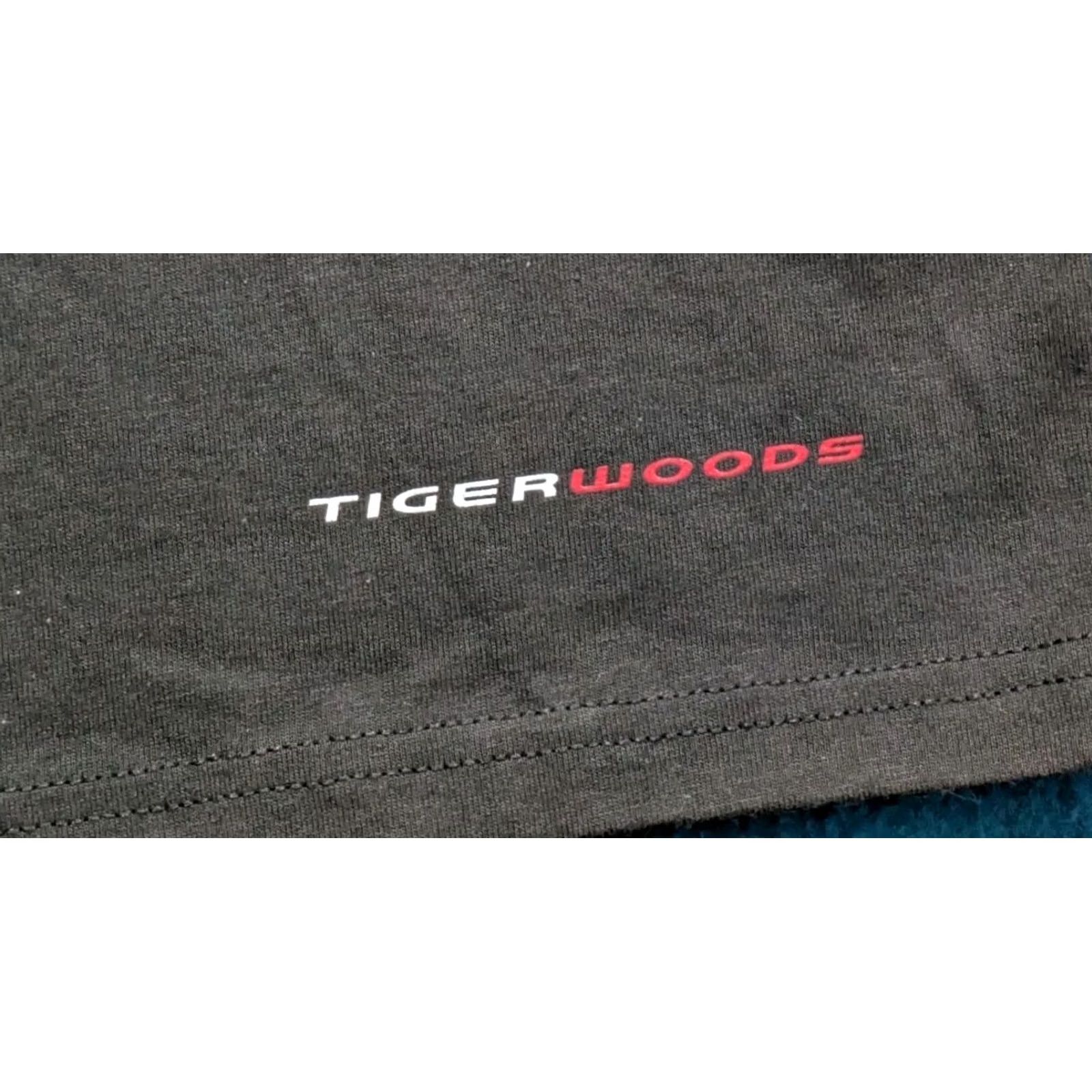 Nike VINTAGE Nike Tiger Woods Shirt USA Embroidered Golf PGA Black Medium Size US M / EU 48-50 / 2 - 2 Thumbnail