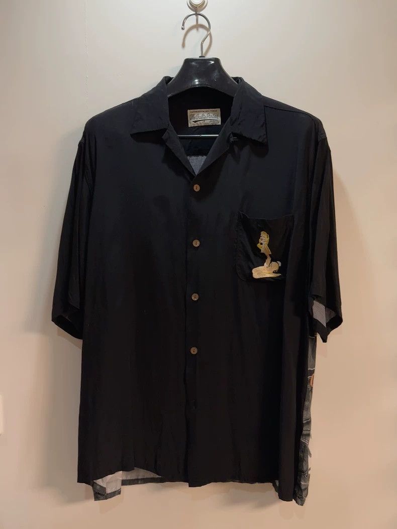 Wacko Maria Wacko maria Japanese Made L-Size Short Sleeve Shirt Materi Size US L / EU 52-54 / 3 - 1 Thumbnail