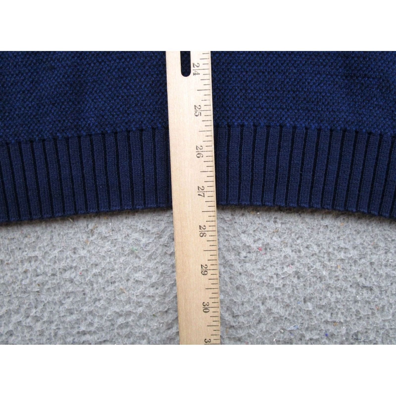 Tasso Elba Tasso Elba Sweater Men M Navy Blue Cotton Knit Crewneck Pullover Classic Preppy Size US M / EU 48-50 / 2 - 6 Thumbnail
