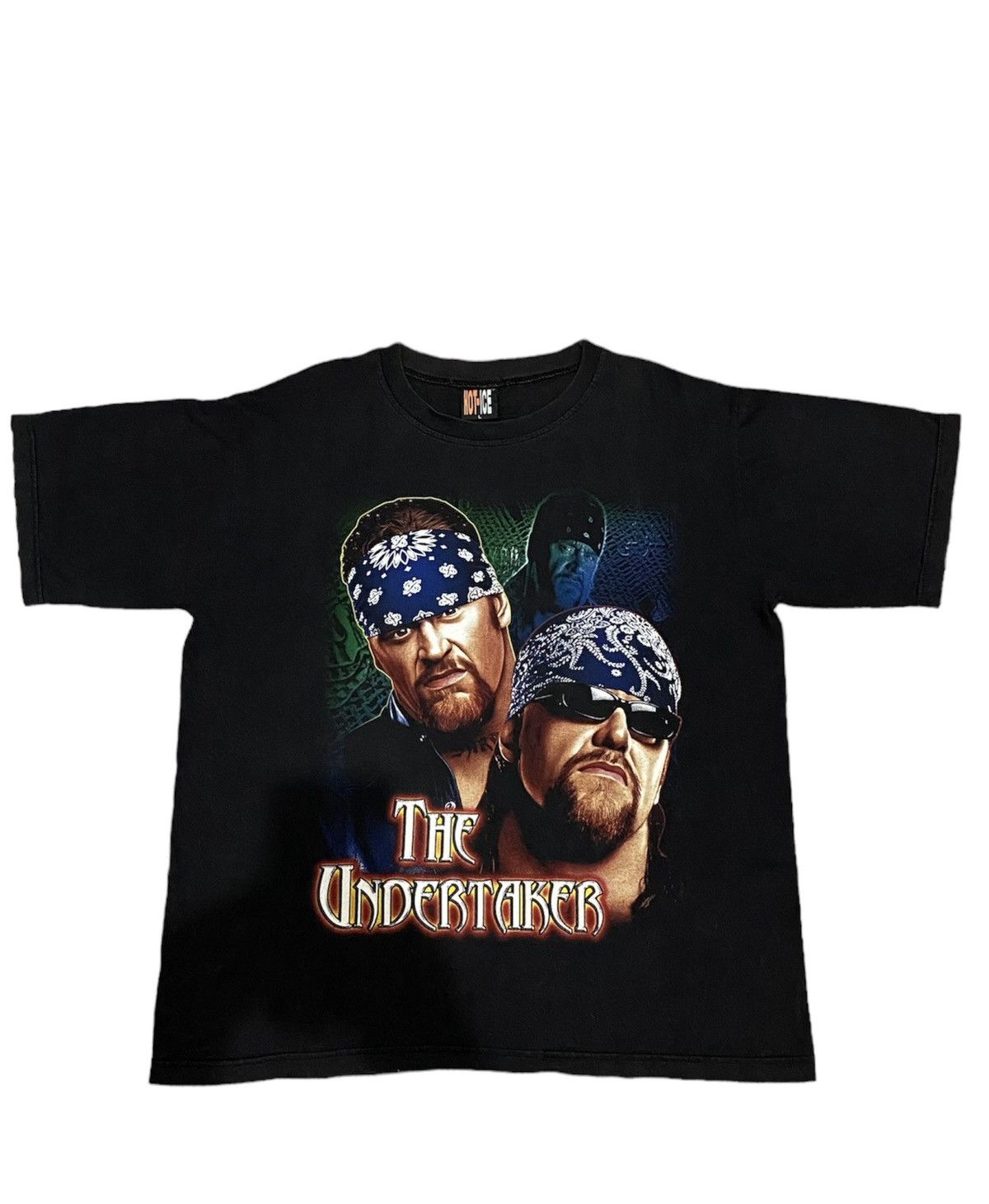 Vintage × WCW/nWo × WWF 🔥RARE🔥 Vintage Undertaker 90s Smackdown Wrestling Mankind Size US L / EU 52-54 / 3 - 6 Thumbnail