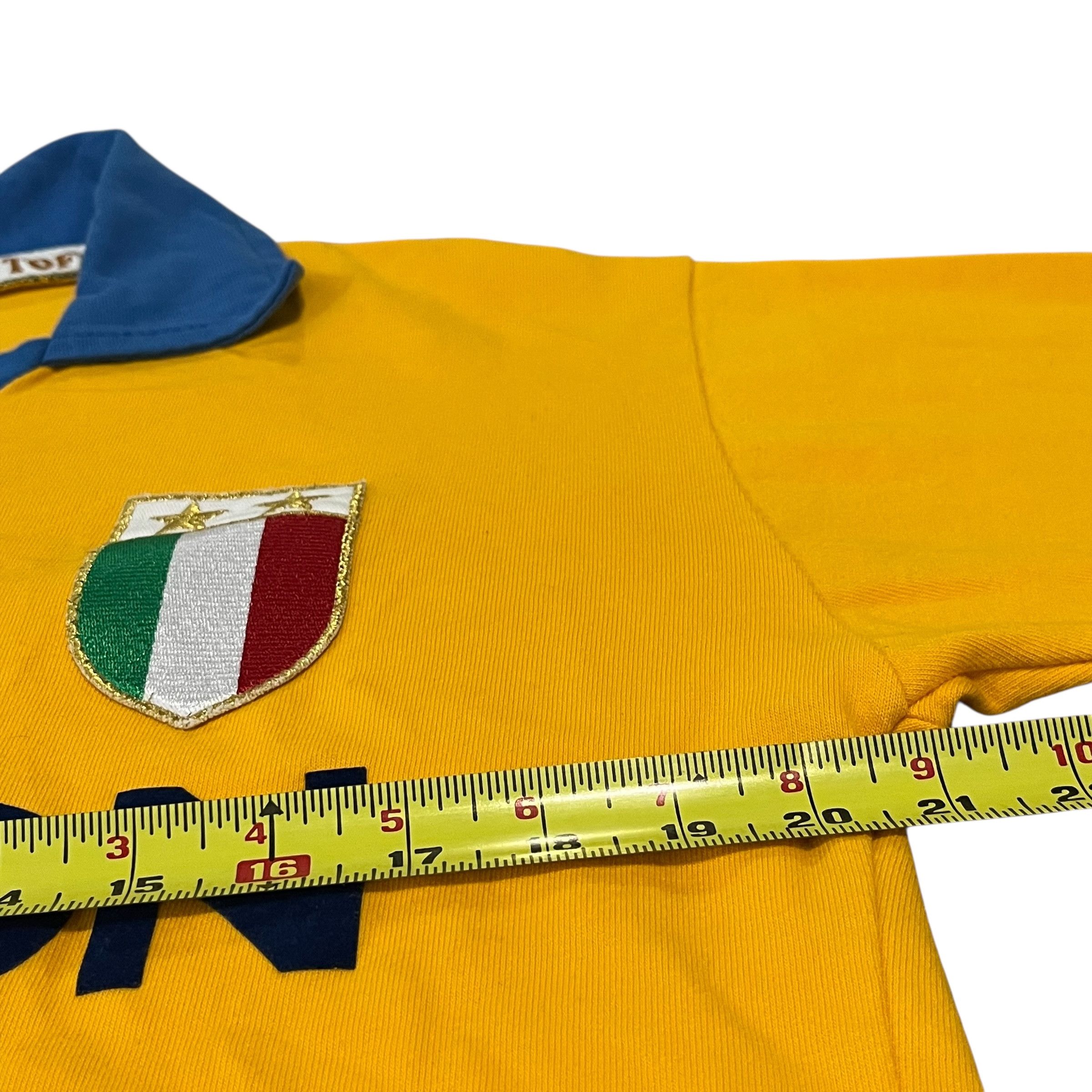 Toffs VINTAGE JUVENTUS Football Polo Top Toffs Rossi Size US L / EU 52-54 / 3 - 4 Thumbnail
