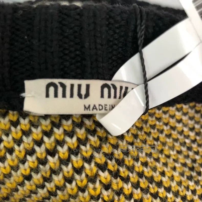 Miu Miu Miu Miu 36 Newly-cut wool cardigan Size S / US 4 / IT 40 - 3 Thumbnail