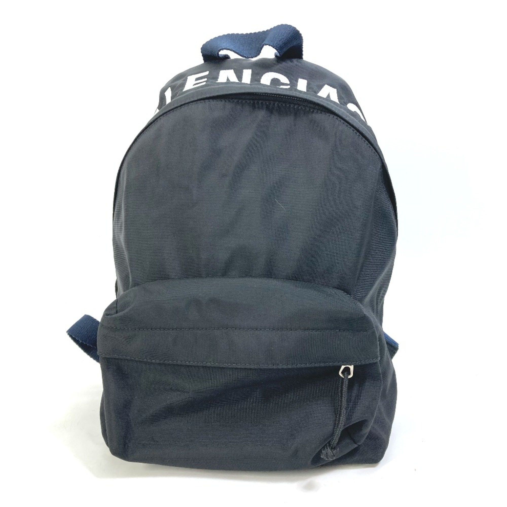 Balenciaga Balenciaga 565798 Backpack Bag Backpack Black White Size ONE SIZE - 1 Thumbnail