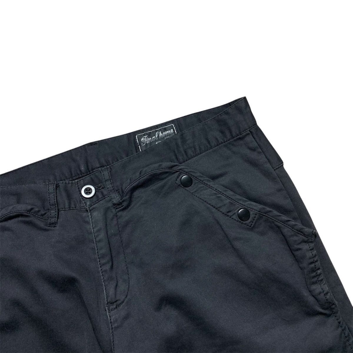 Final Home Vtg 90s Final Home Urban Activities Elastane Pants Black Size US 35 - 4 Thumbnail