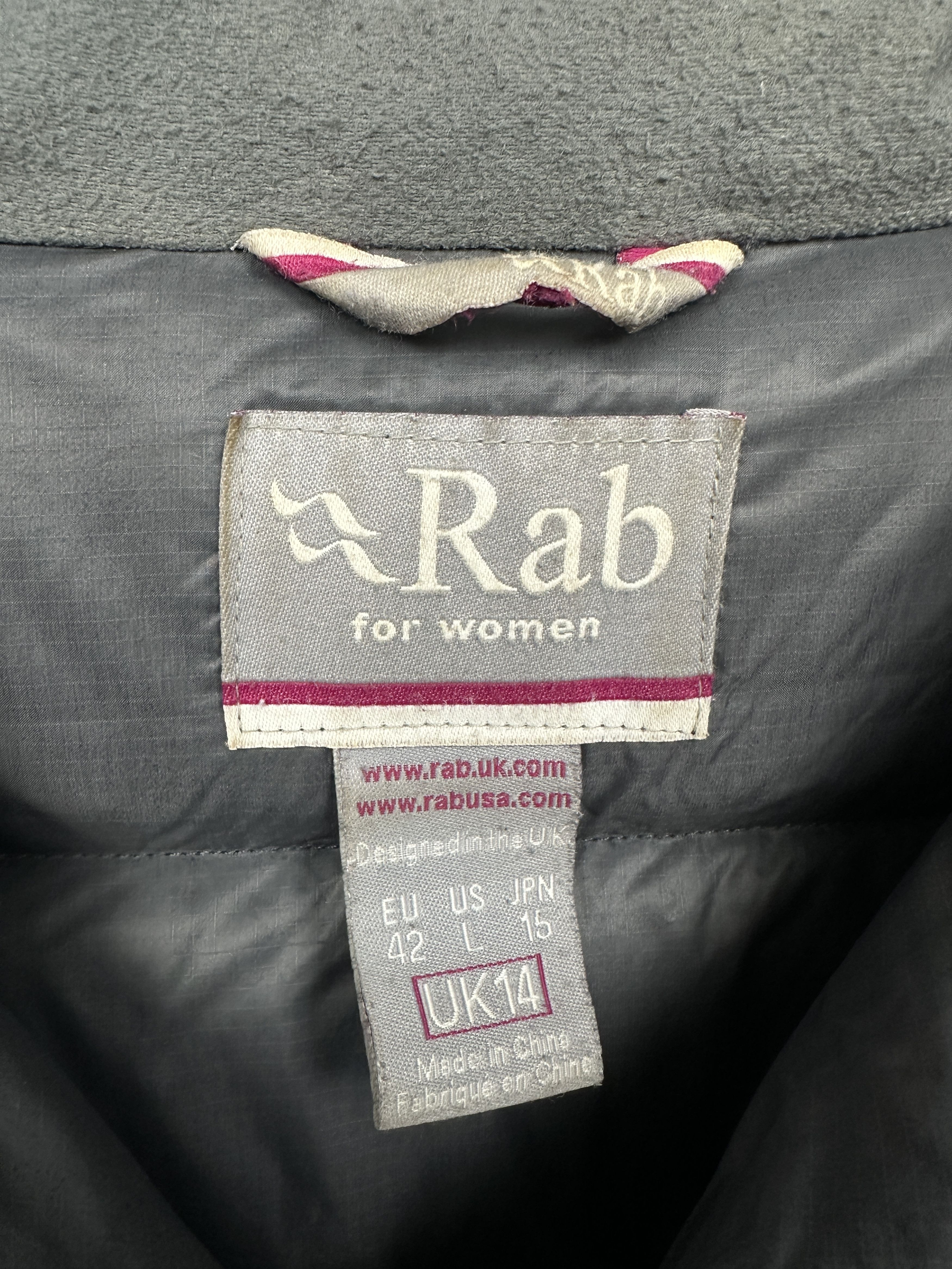 Rab Rab Womens Arete Goose Down Puffer Jacket Size L / US 10 / IT 46 - 3 Thumbnail
