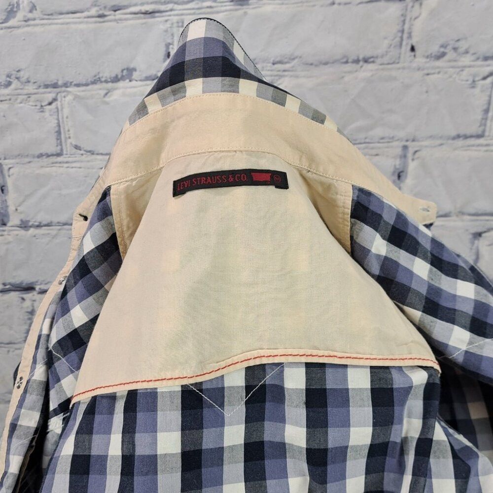 Levi's Levi's Men's Western Pearl Snap Shirt Special Edition HQ Pu Size US M / EU 48-50 / 2 - 9 Thumbnail