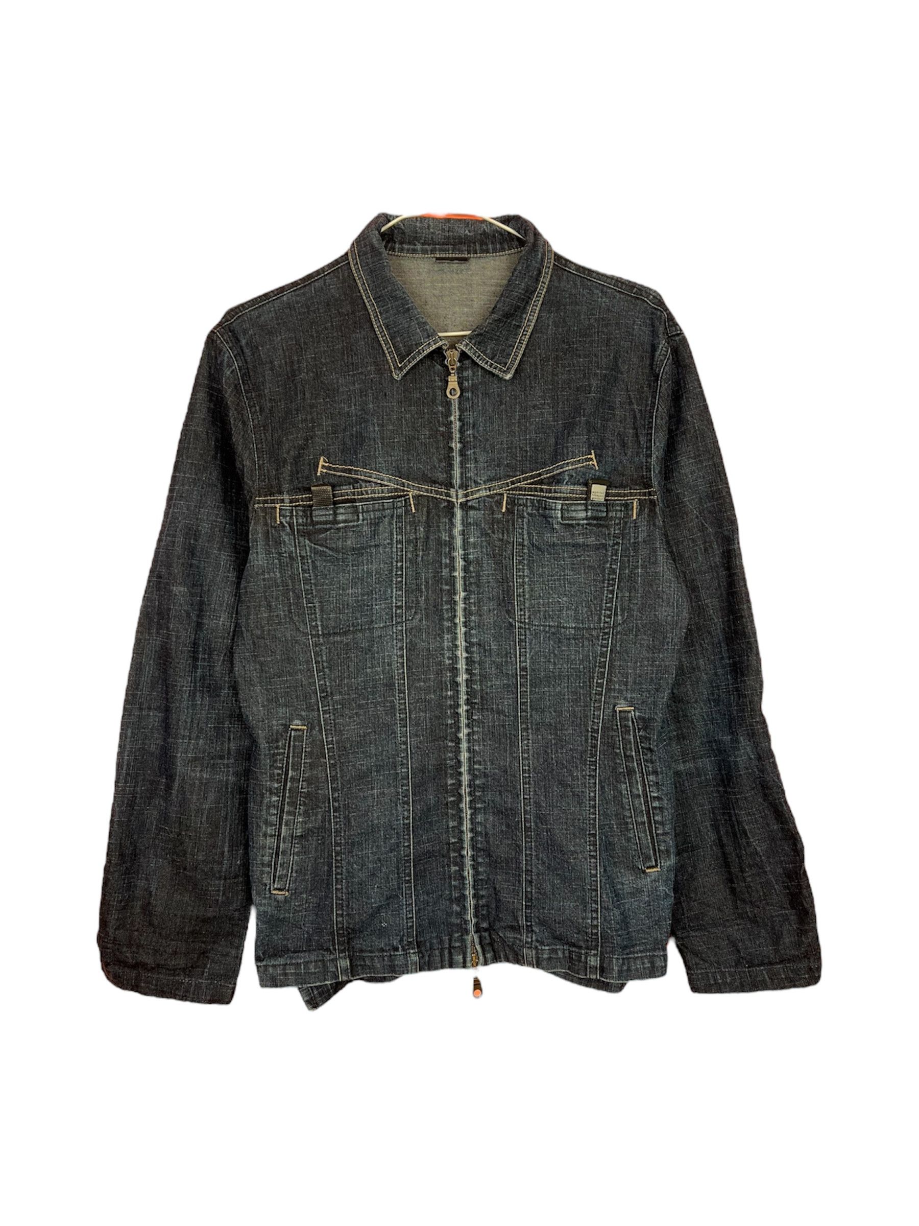 Marithe + Francois Girbaud Marithe francois girbaud m+fg jeans denim jacket vintage Size US S / EU 44-46 / 1 - 1 Thumbnail