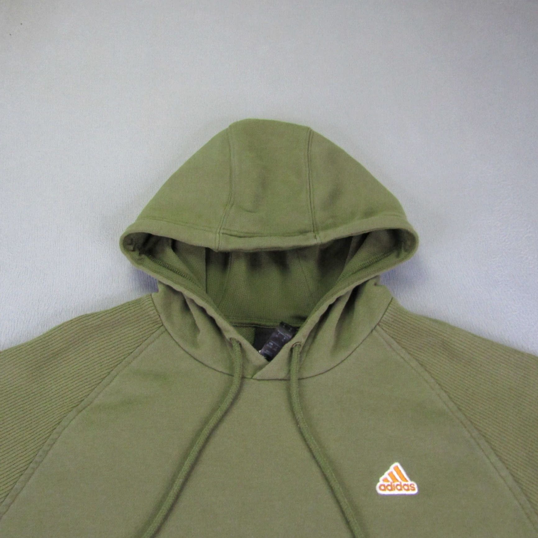 Adidas Adidas Hoodie Mens XL Green Pullover Sweatshirt Gym Athleisure Size US XL / EU 56 / 4 - 2 Thumbnail