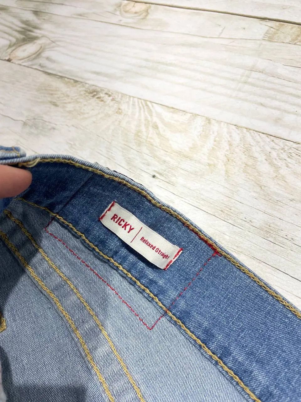 True Religion Vintage True Religion Ricky SN Jeans Denim straight Y2K Size US 36 / EU 52 - 15 Thumbnail