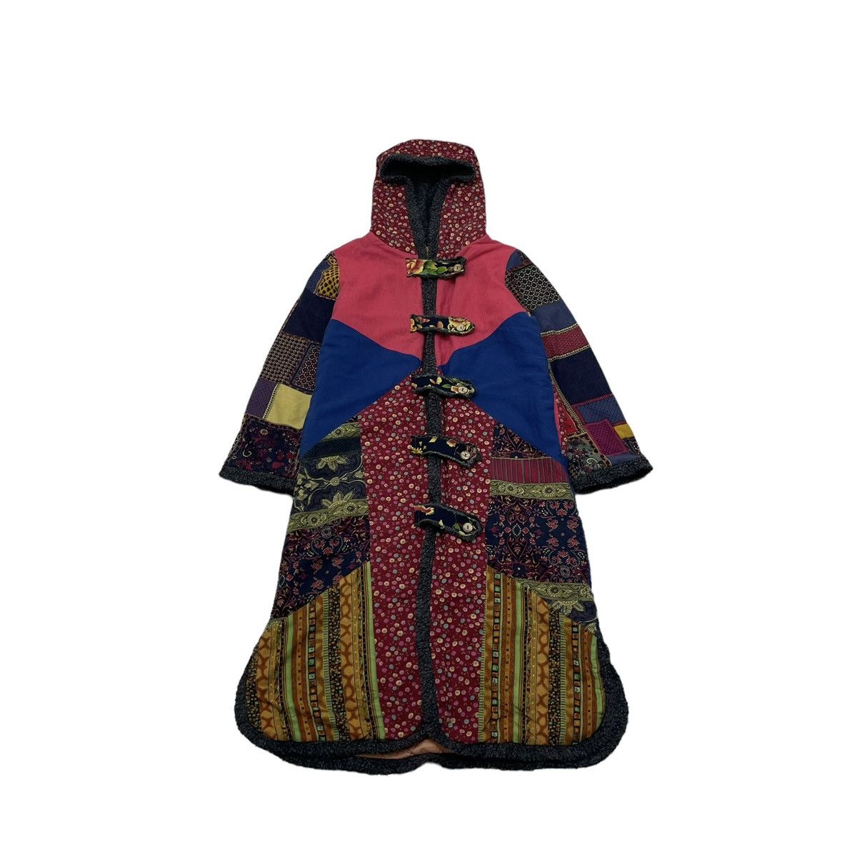 Designer Nice Design Japanese Brand SUOUO Patchwork Jacket Size M / US 6-8 / IT 42-44 - 1 Thumbnail