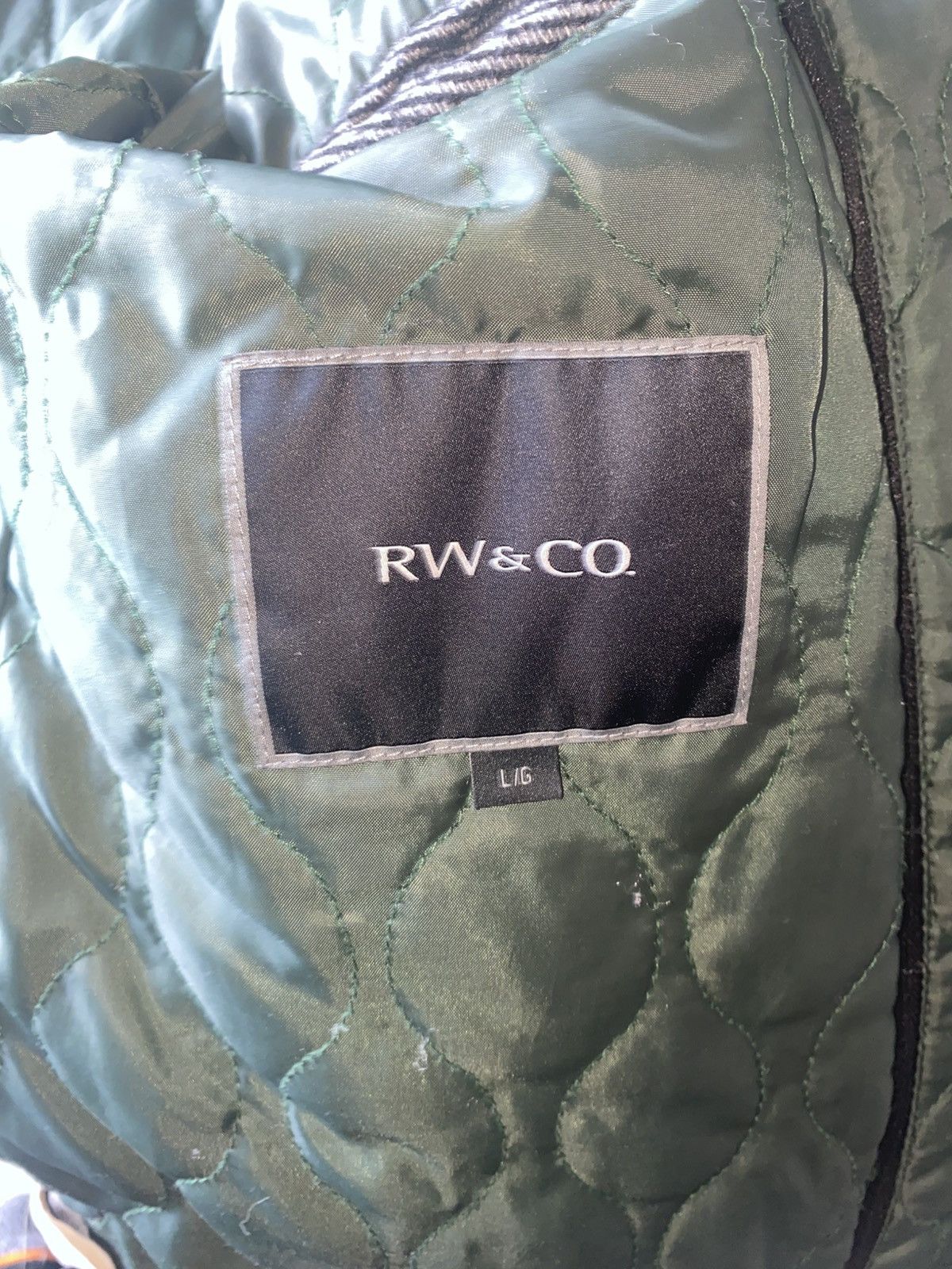 RW&CO. RW&CO Strellson Grey and Black Wool Blend Coat Size US L / EU 52-54 / 3 - 4 Thumbnail