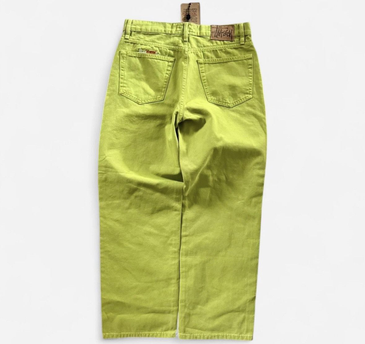 Stussy STUSSY CLASSIC JEANS WASHED CANVAS Size US 30 / EU 46 - 3 Thumbnail