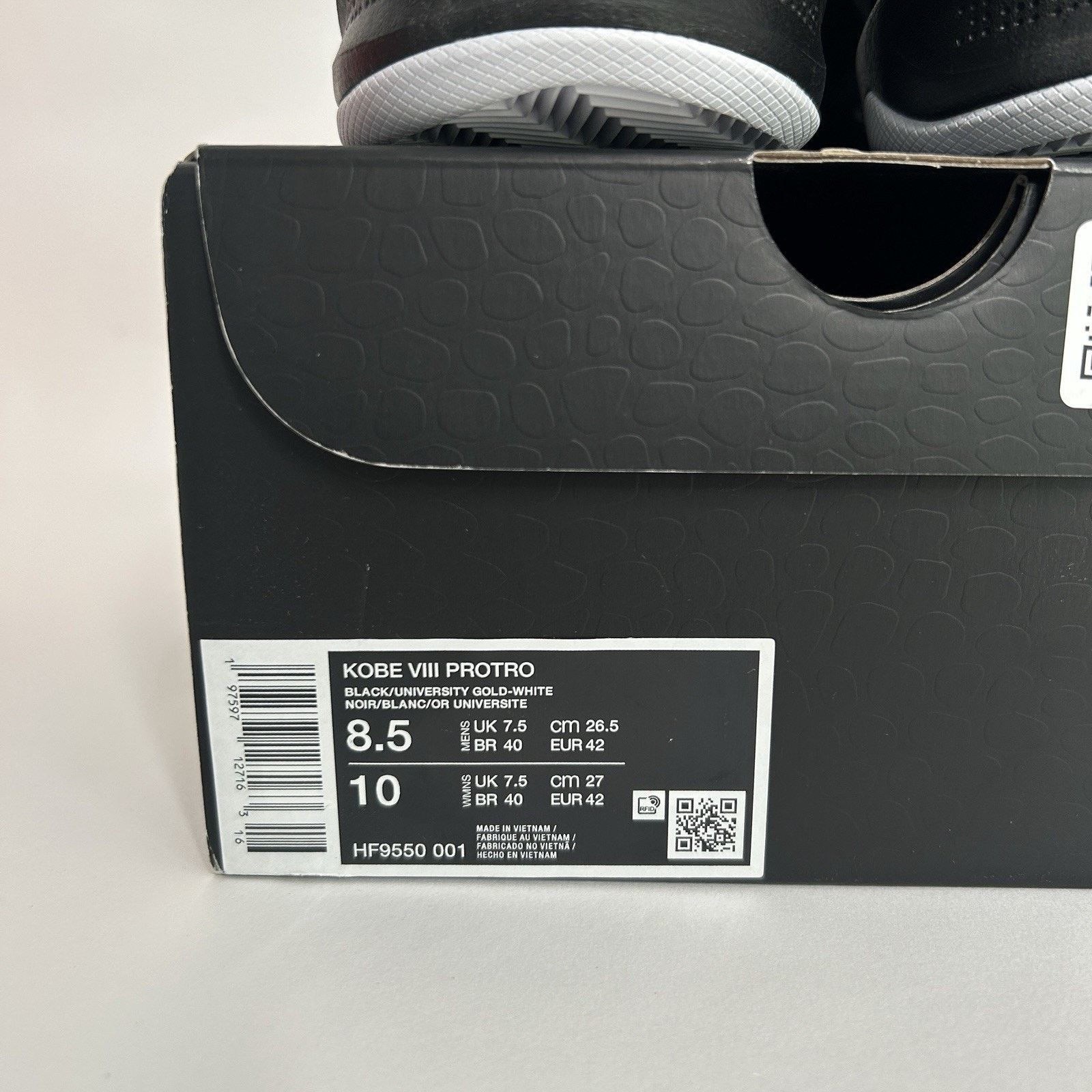 Nike Nike Kobe 8 Protro “Lakers Away” HF9550-001 Size US 8.5 / EU 41-42 - 5 Thumbnail
