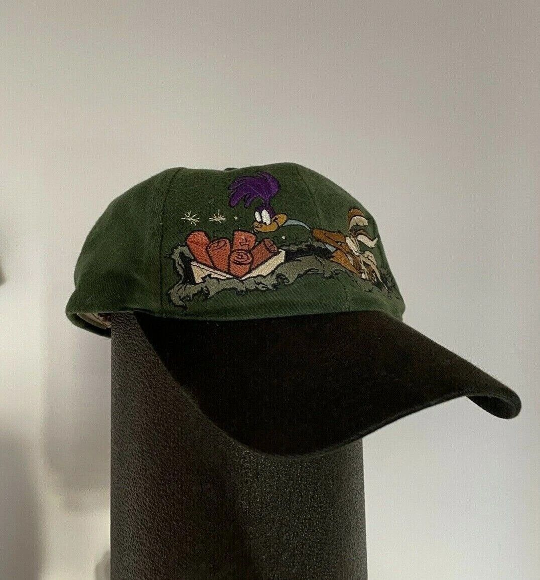 Vintage Vintage 90s Looney Tunes Basseball Cap Faded Embroidered Size ONE SIZE - 1 Thumbnail