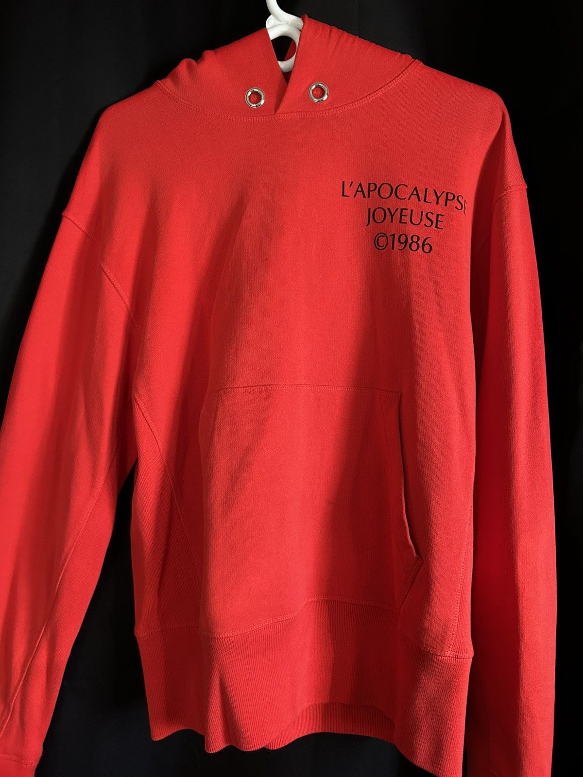 Helmut Lang Helmut Lang L’Apocalypse Joyeuse Hoodie Size US L / EU 52-54 / 3 - 1 Thumbnail