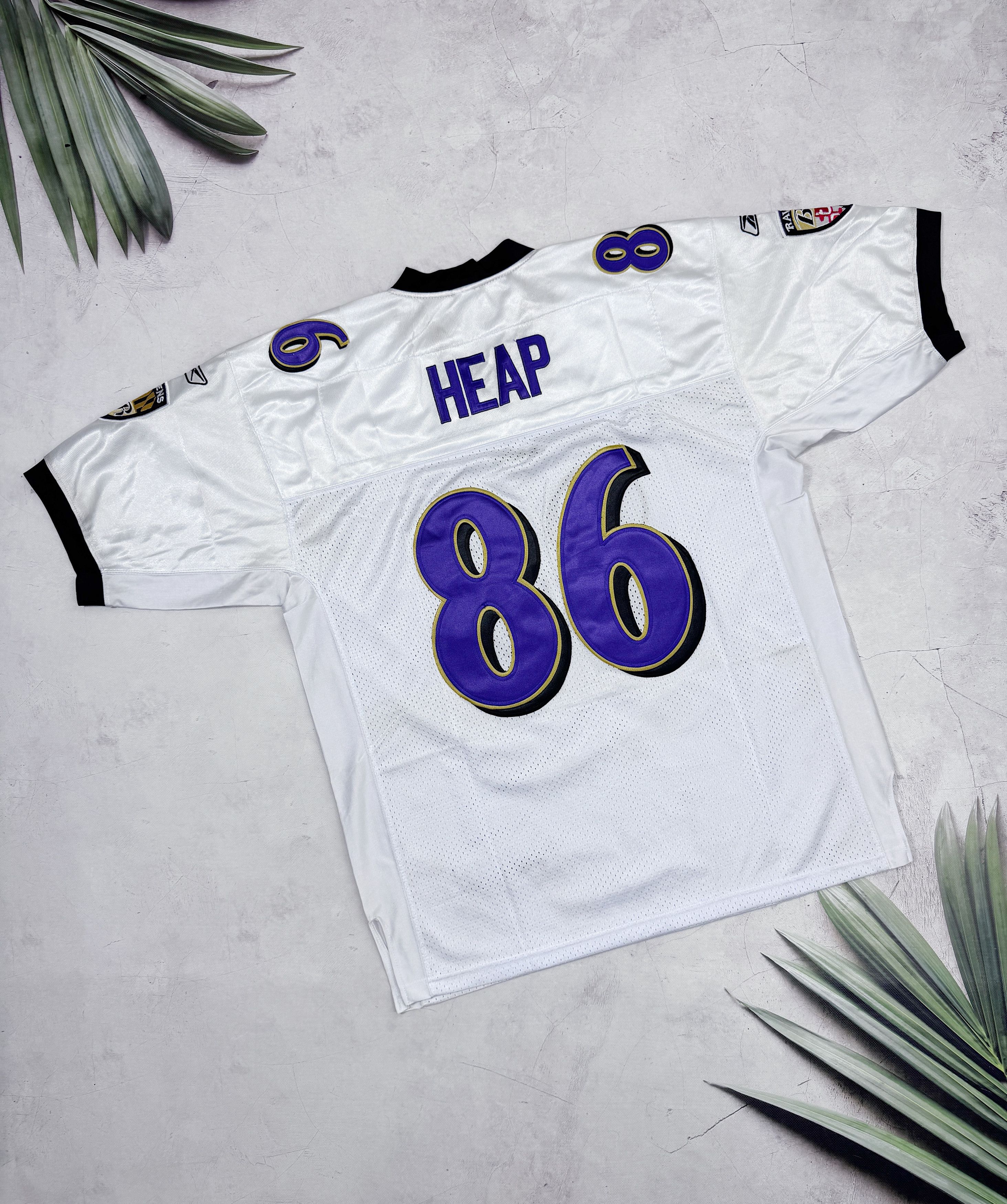 NFL 2003 - 2005 Baltimore Ravens NFL Jersey #86 HEAP by Reebok Size US L / EU 52-54 / 3 - 14 Thumbnail