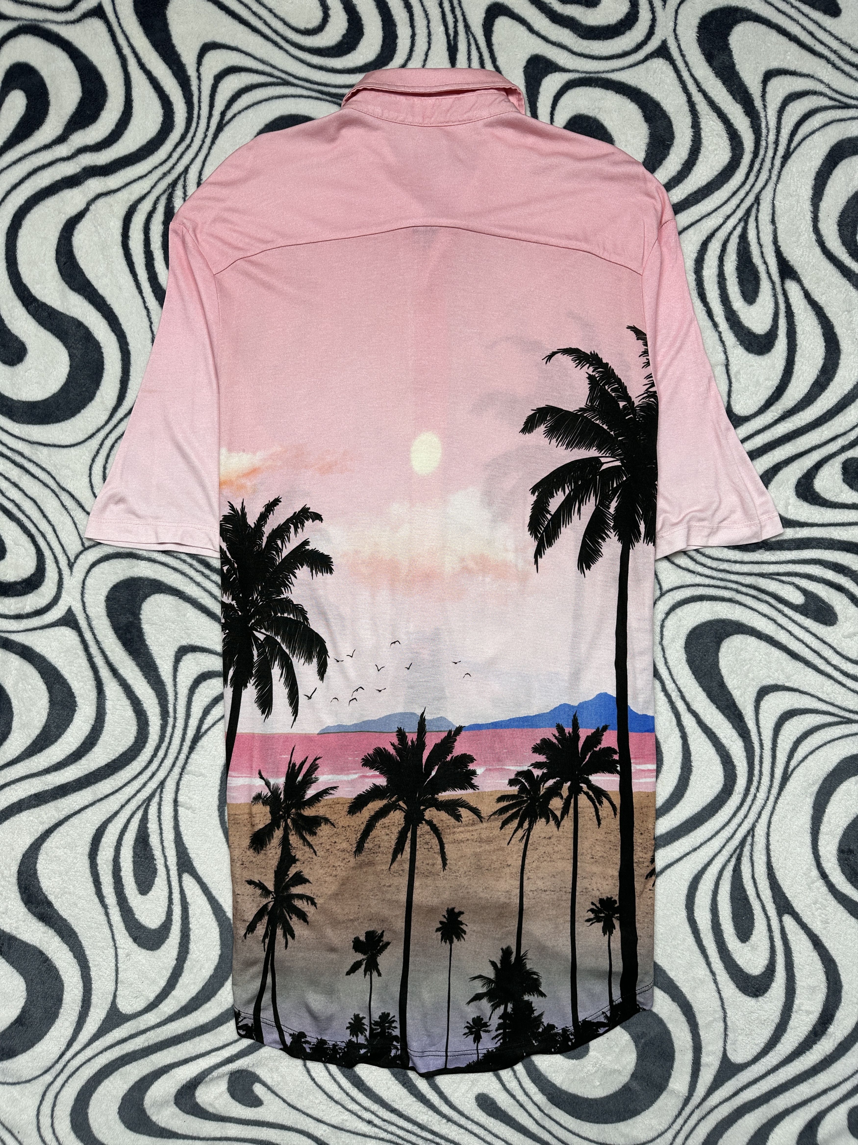 Zara Zara Vintage Mens Hawaiian Shirt Y2K Aloha Size US L / EU 52-54 / 3 - 5 Thumbnail