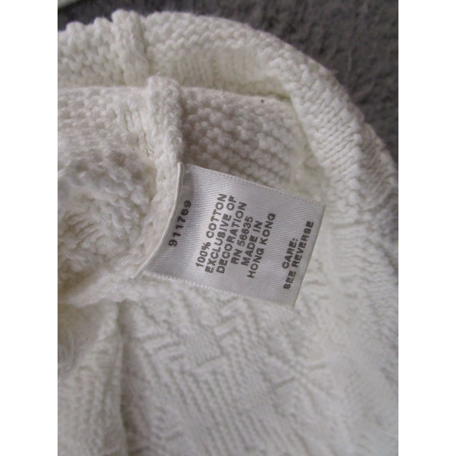 Vintage Cabela's Knit Embroidered Snowman Pullover Sweater Women L White Cotton Knit Winter Fall Pullover Mens Womens Girls Boys 90s Retro Theme Size L / US 10 / IT 46 - 5 Thumbnail