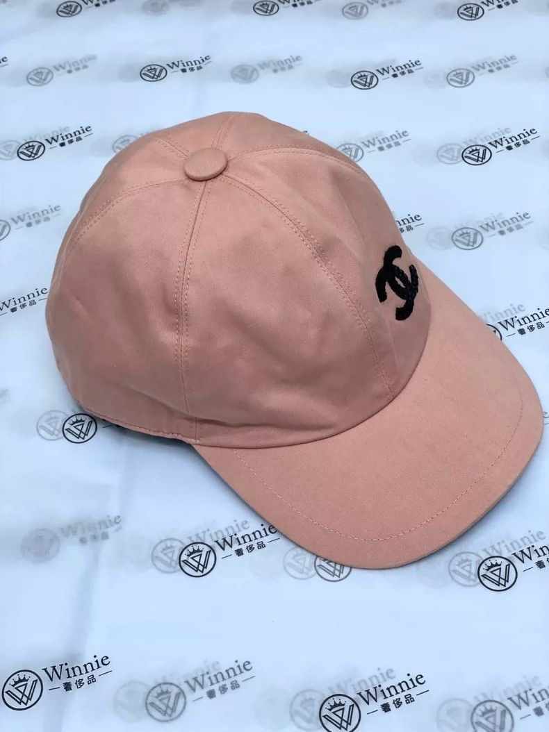 Chanel Chanel 24C sequin logo pink baseball cap 2504-Nextarrow Size ONE SIZE - 2 Thumbnail