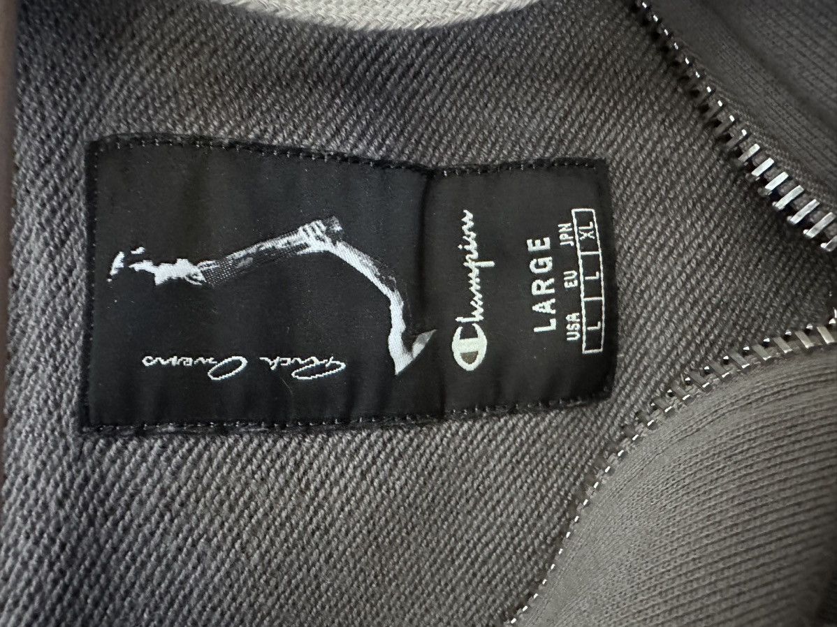 Champion × Rick Owens × Rick Owens Drkshdw Rick Owens x Champion Zip-Up in Dust Size US L / EU 52-54 / 3 - 3 Thumbnail