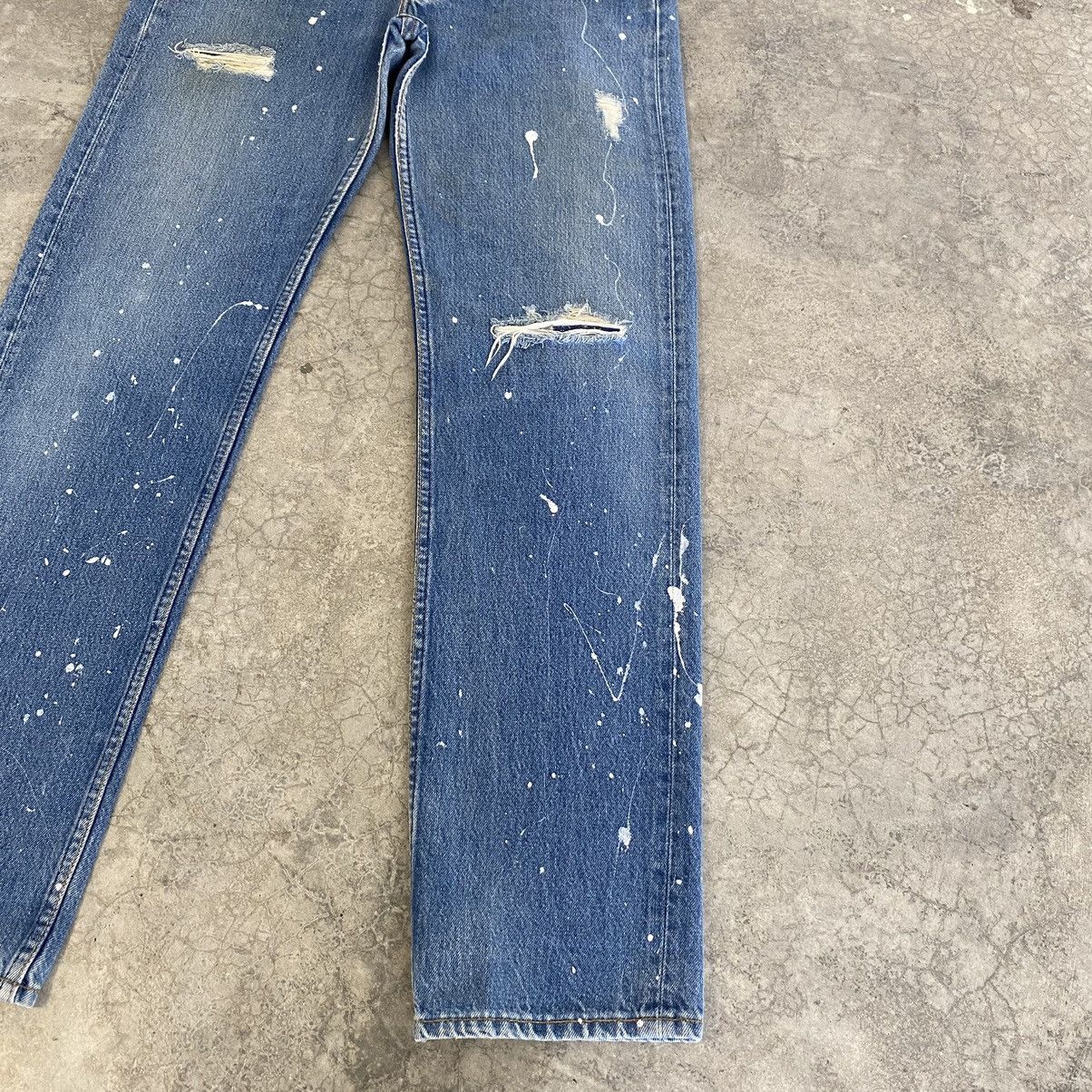 Levi's Vintage Late 80’s Levis 501 Distressed Painter Jeans Size US 33 - 7 Thumbnail