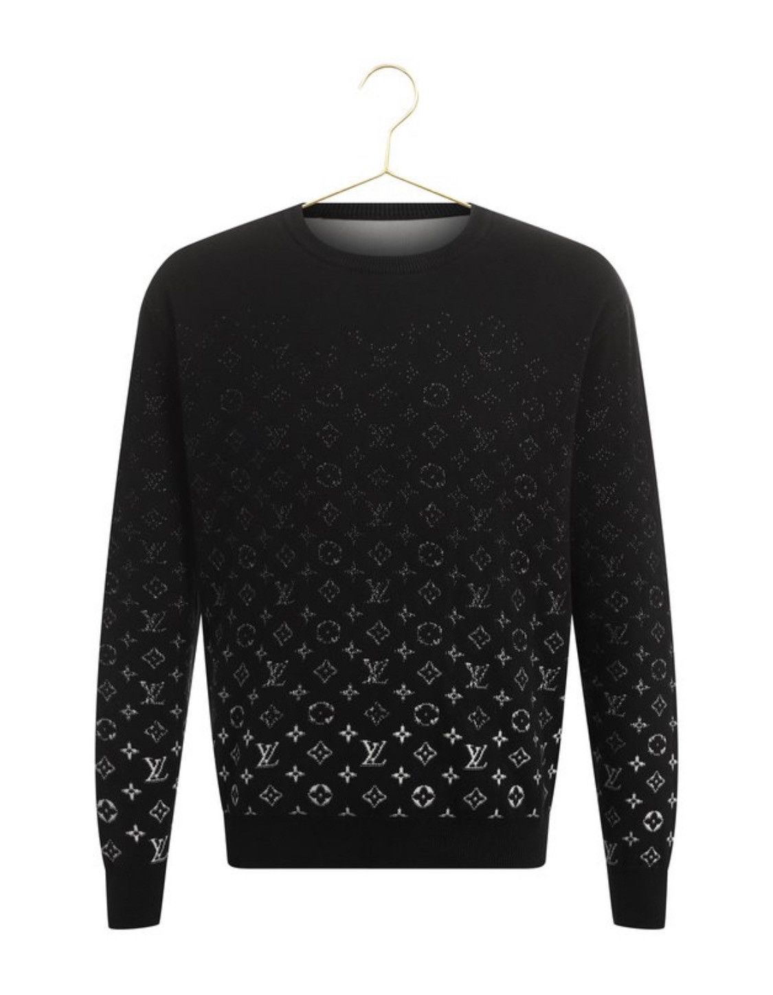 Lv monogram sweater hotsell