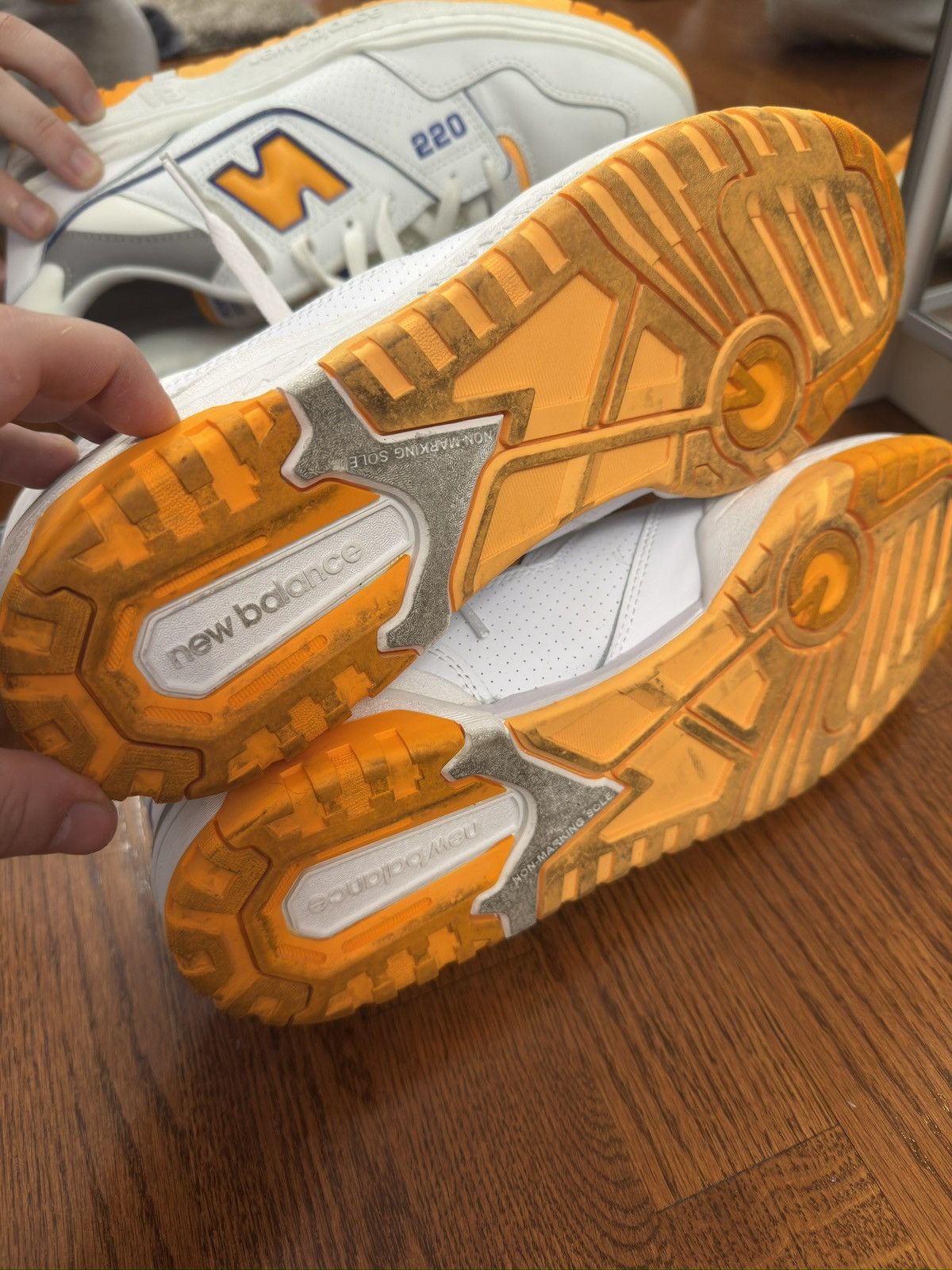 New Balance New Balance 550 Laker Pack Size US 11.5 / EU 44-45 - 2 Thumbnail