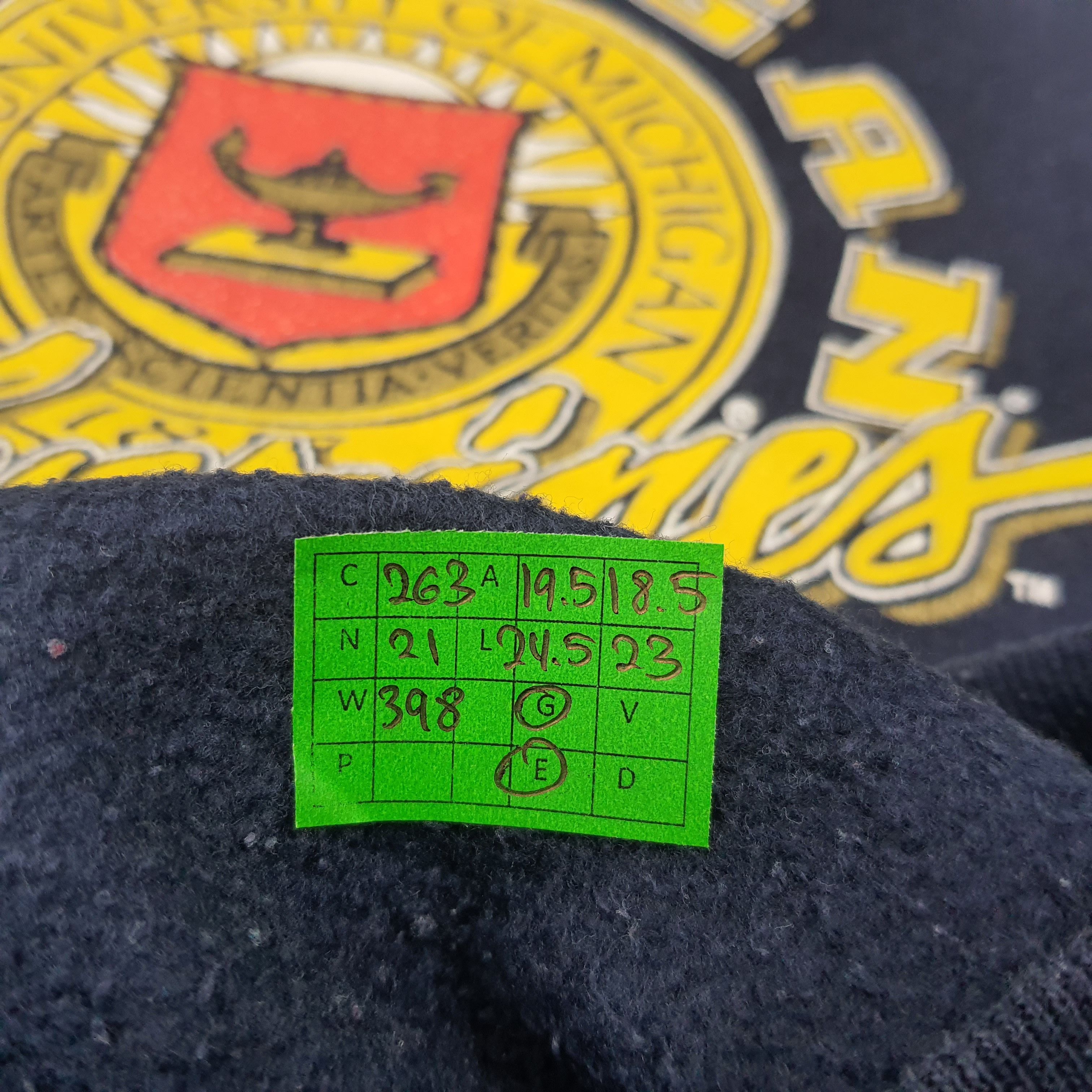 Nutmeg Vintage Michigan Wolverines Sweatshirt C263N21 Size US S / EU 44-46 / 1 - 7 Thumbnail